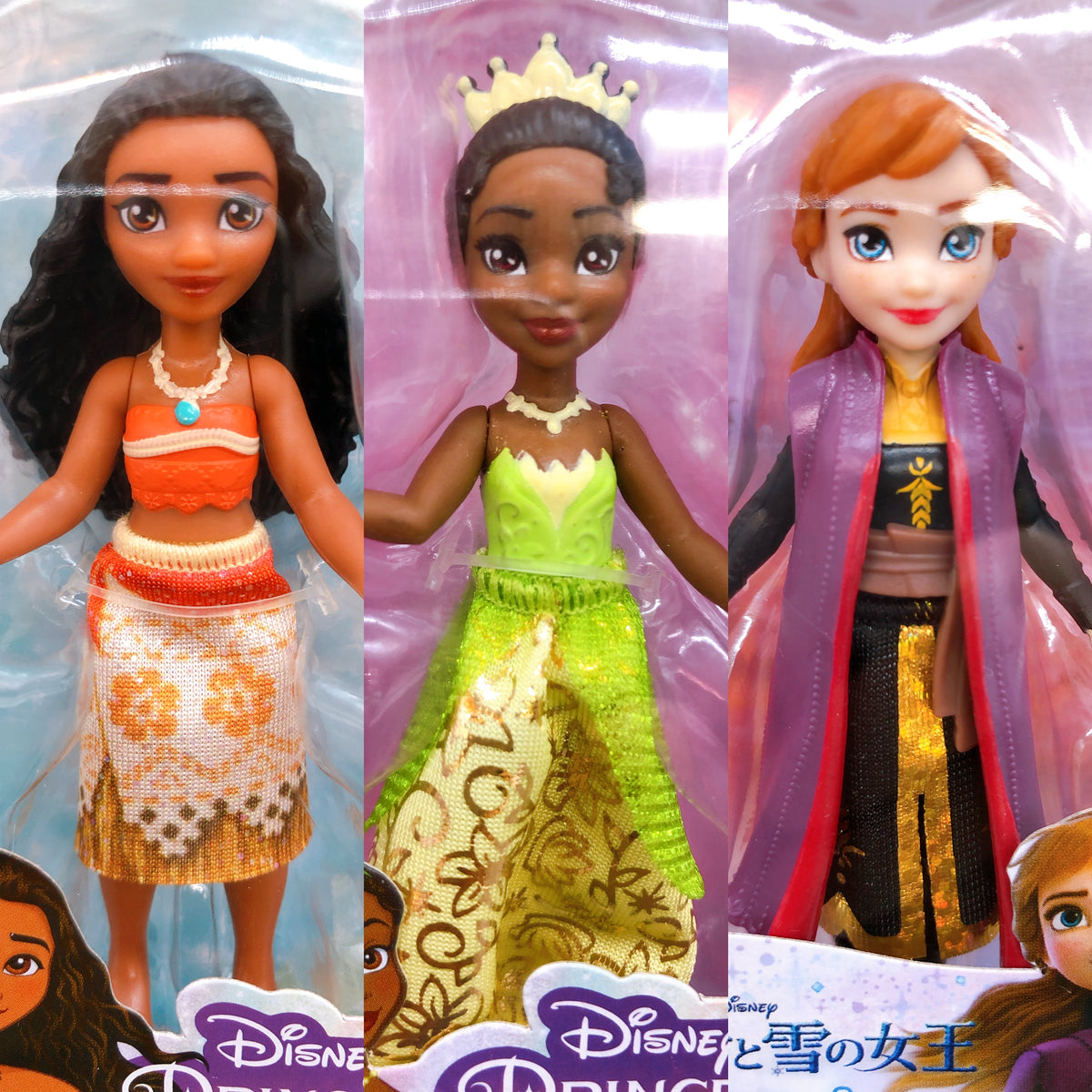 Disney Princess Mini Doll Action Figure Set of 6 MATTEL Japan AUTHENTIC FASTSHIP