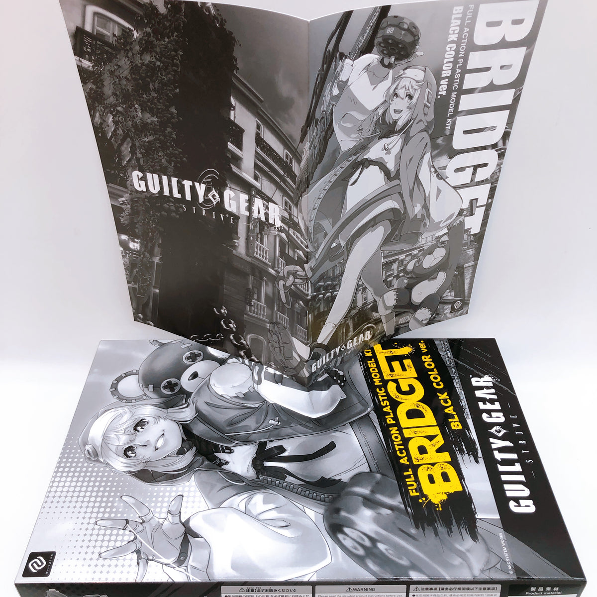 Annulus GUILTY GEAR STRIVE Bridget Black Color & Purple Color Set Kit 15+ Japan