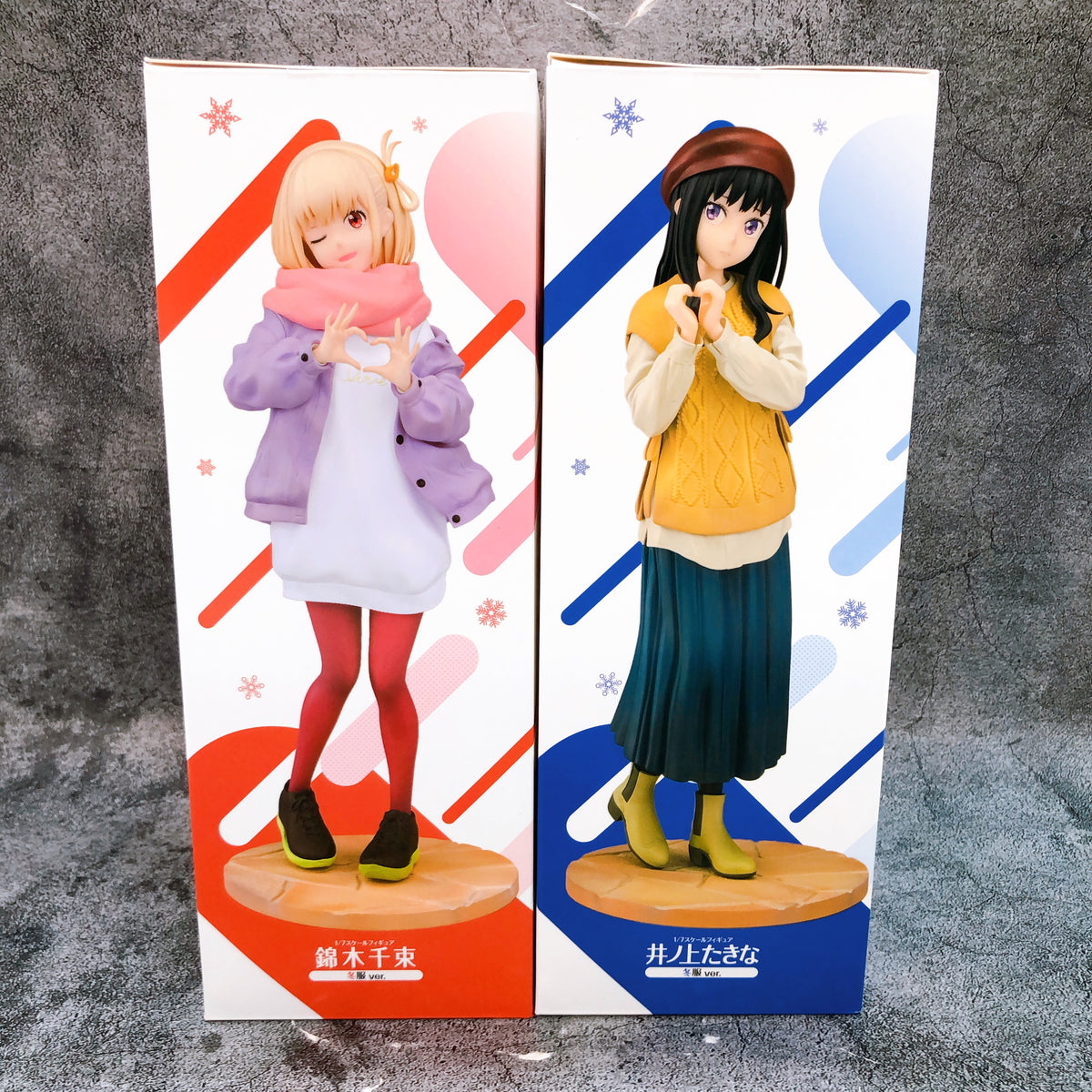Lycoris Recoil Chisato & Takina Winter Clothes ver. 1/7 Scale Figure Set PROOF