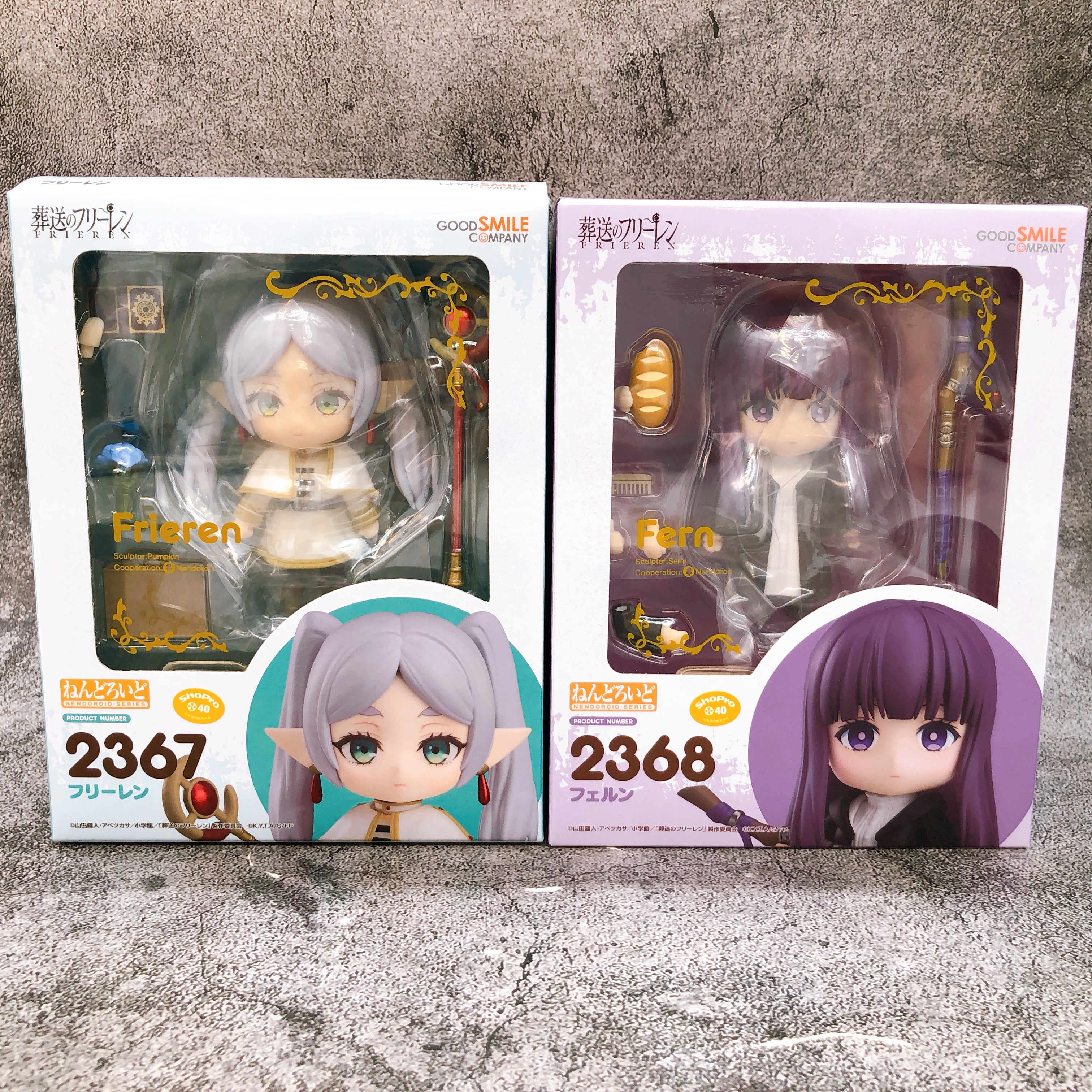 Frieren & Fern Nendoroid 2367 2368 Action Figure Set of 2 Good Smile Company NEW