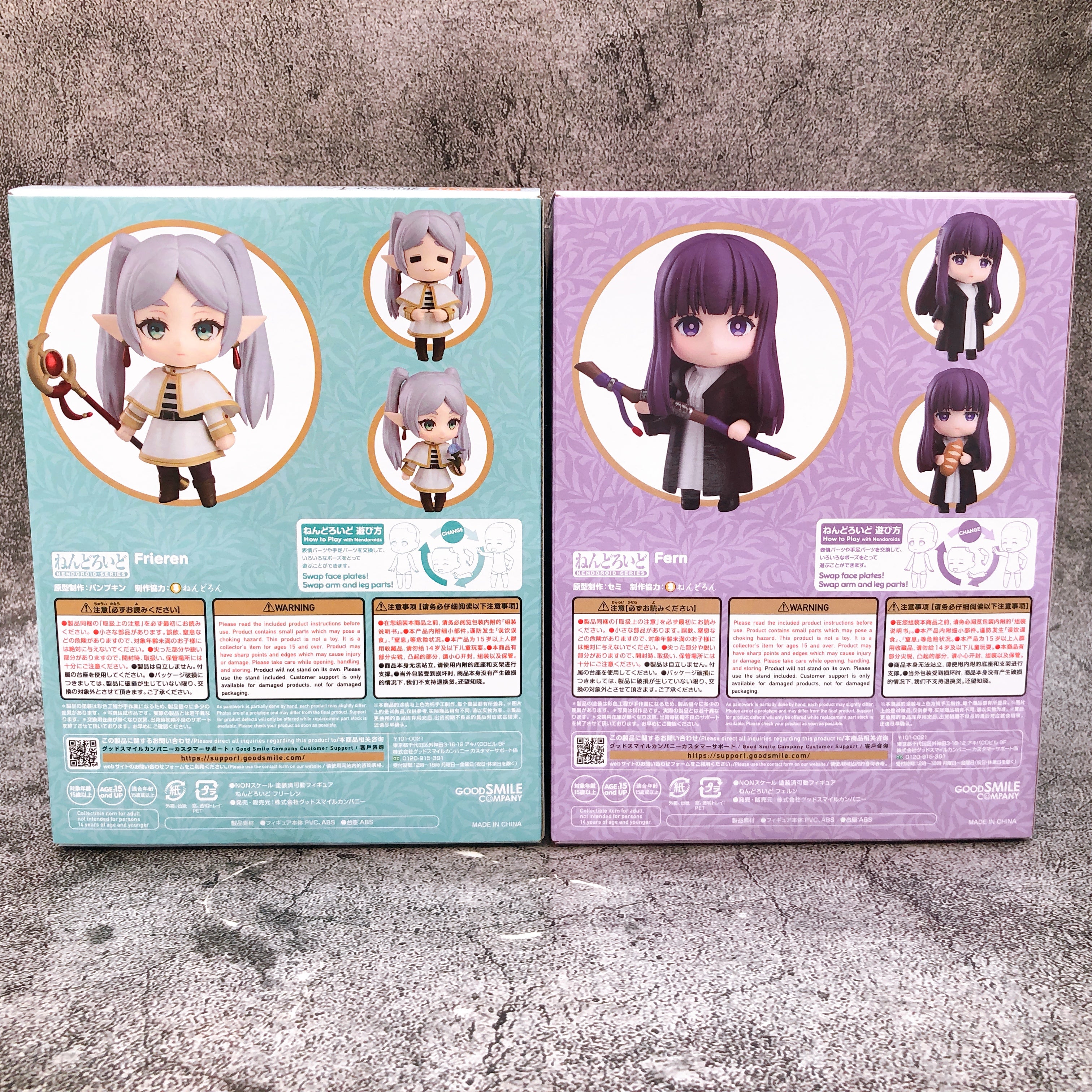 Frieren & Fern Nendoroid 2367 2368 Action Figure Set of 2 Good Smile Company NEW