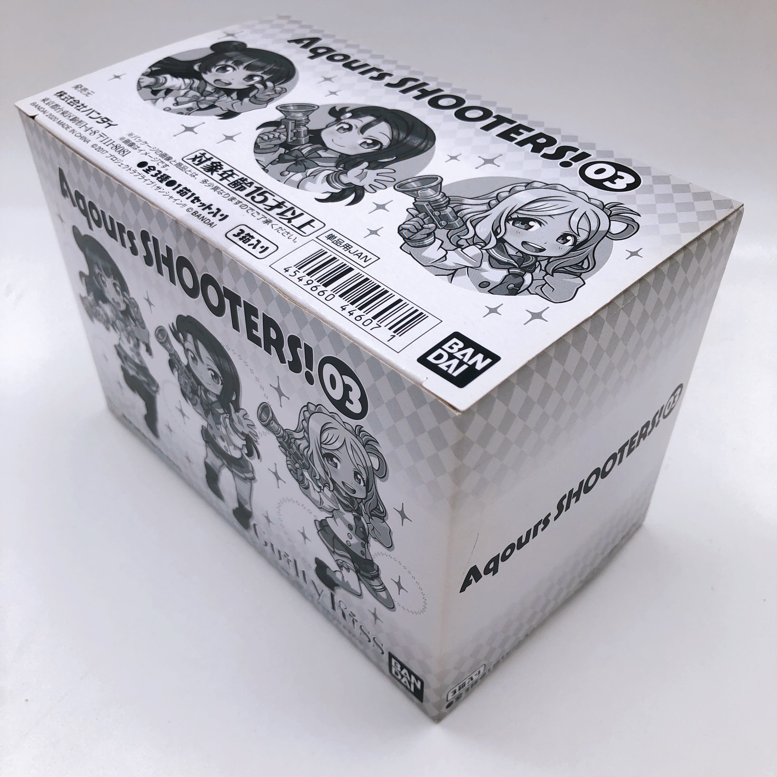 Aqours Shooters! Love Live Sunshine 01 & 02 & 03 SET of 3 Bandai Figure Kit NEW
