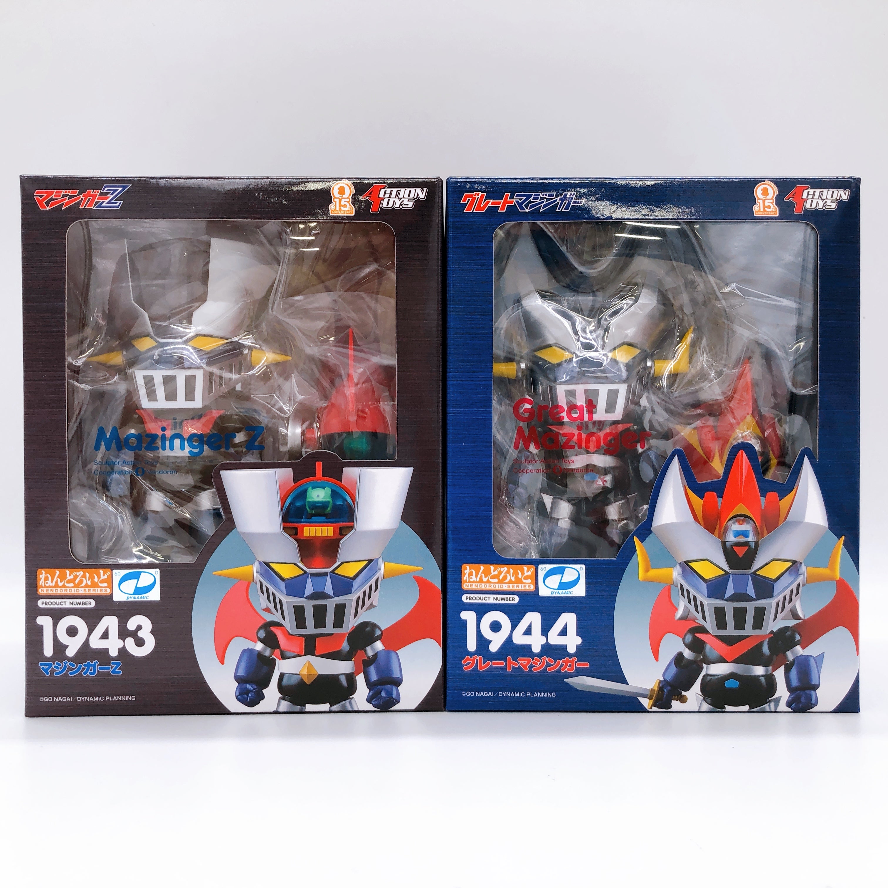Mazinger Z & Great Mazinger SET Nendoroid 1943 1944 Action Toys Figure NEW