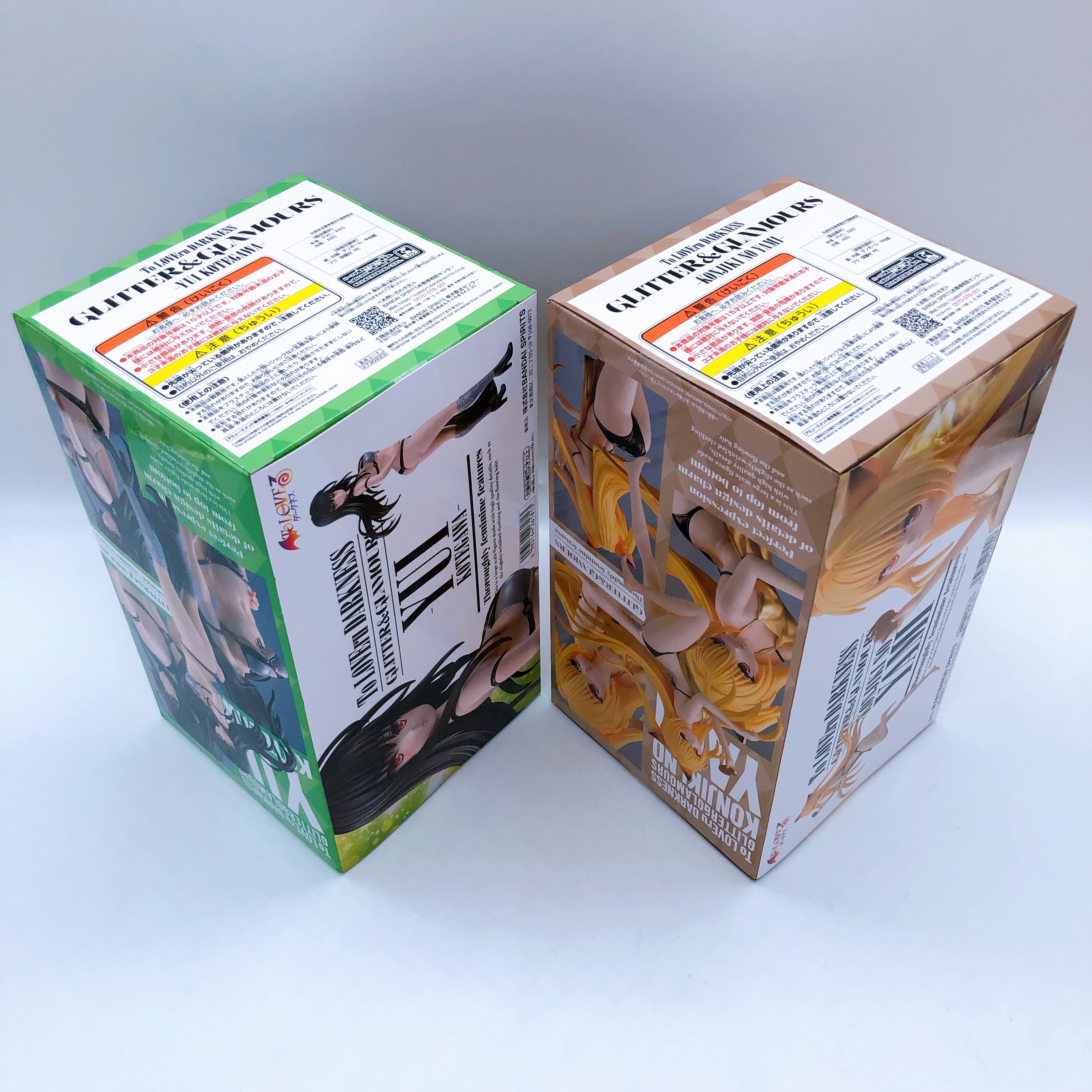 To Love Ru Darkness GLITTER & GLAMOURS Figure Set of 5 Lala Nana Momo Yui Yami