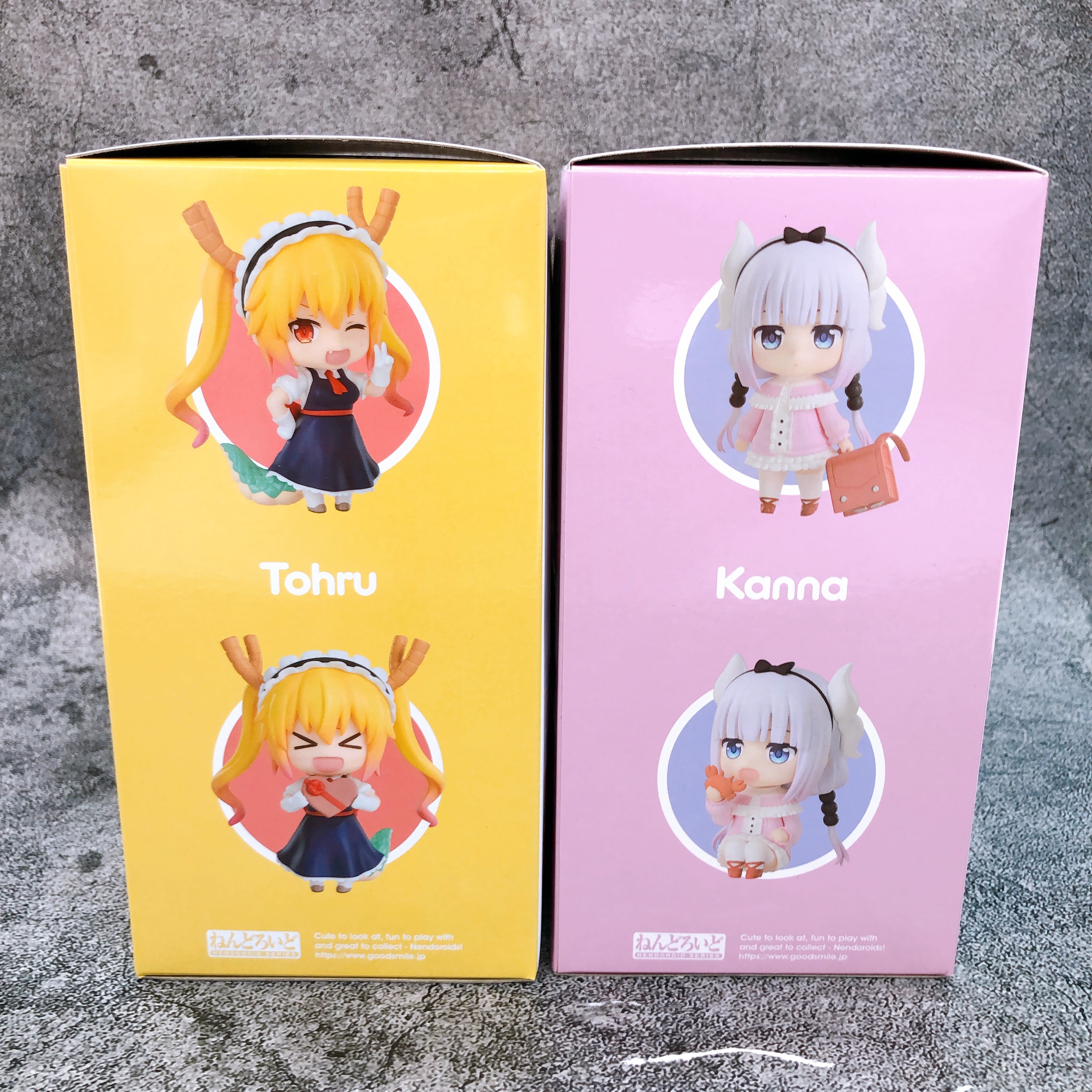 Miss Kobayashi's Dragon Maid Tohru & Kanna Nendoroid 1962 1963 SET of 2 FASTSHIP