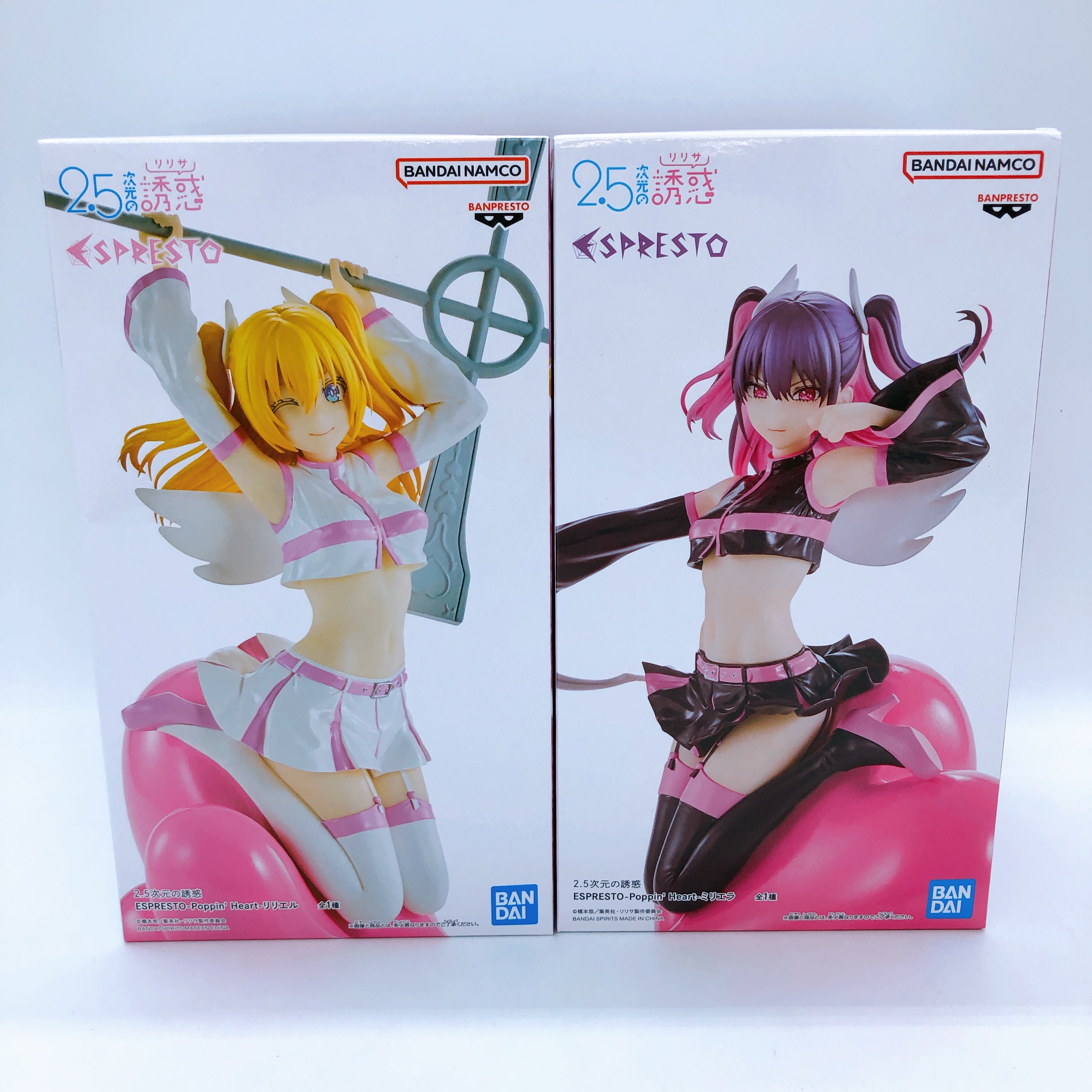 2.5 Dimensional Seduction ESPRESTO Poppin Heart Liliel Miriella & Figure SET