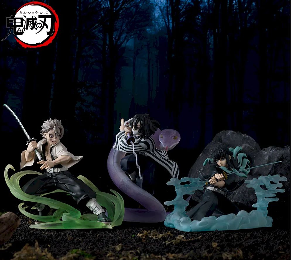 Demon Slayer Xross Link Figure Sanemi & Muichiro & Obanai SET of 3 Sega Japan