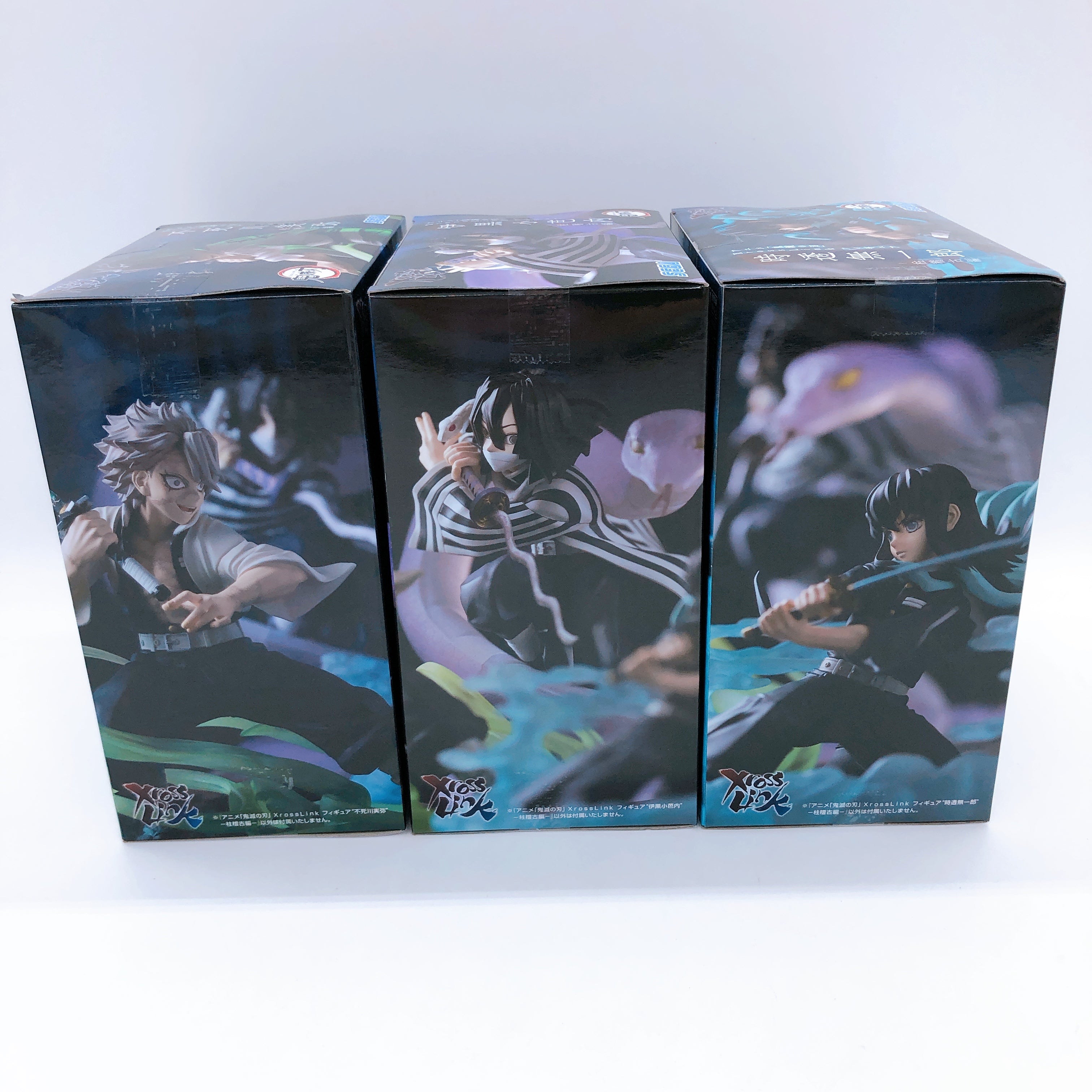 Demon Slayer Xross Link Figure Sanemi & Muichiro & Obanai SET of 3 Sega Japan