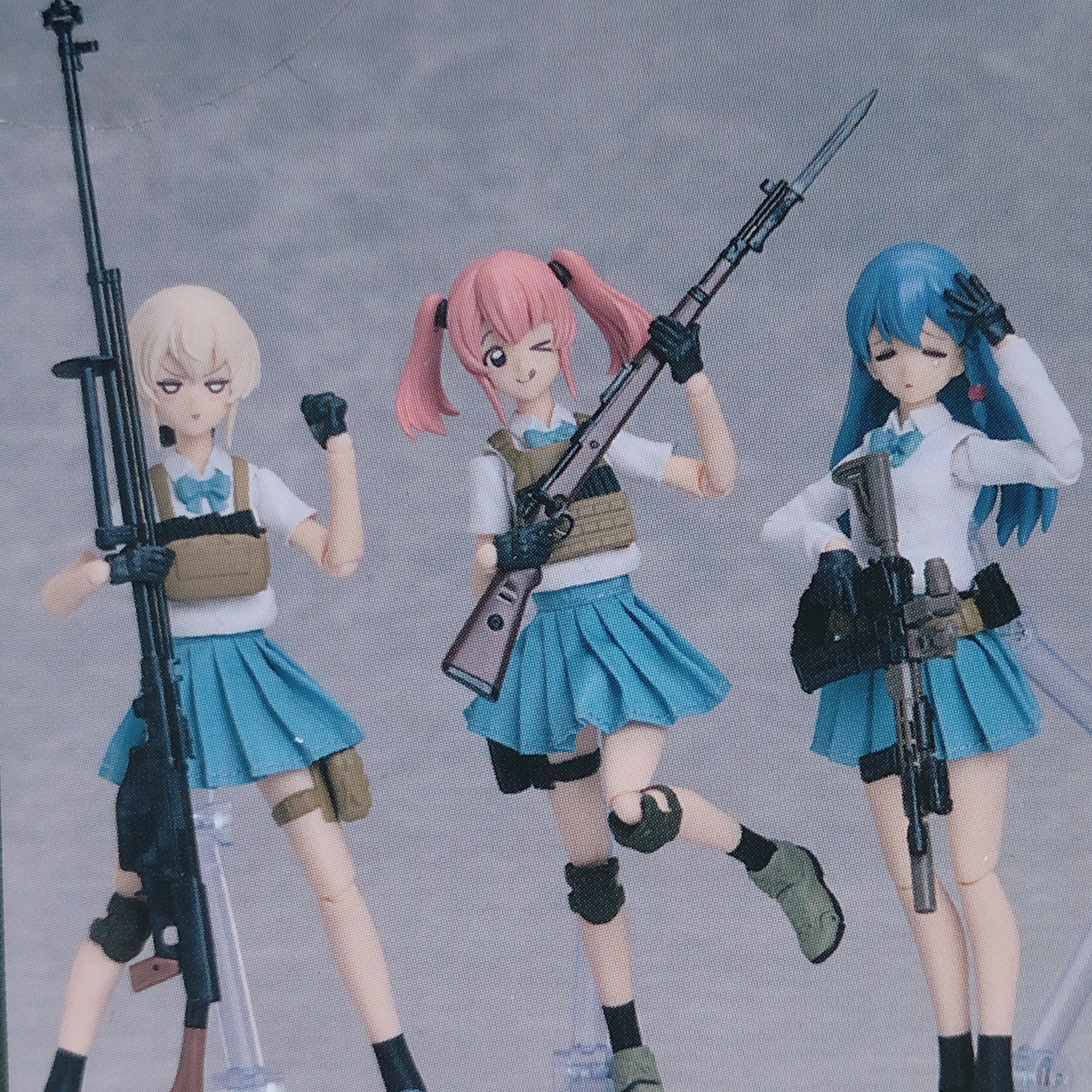 (SET of 4) Little Armory Armed JK Variant D E F & Loadout 2 figma SP FASTSHIP