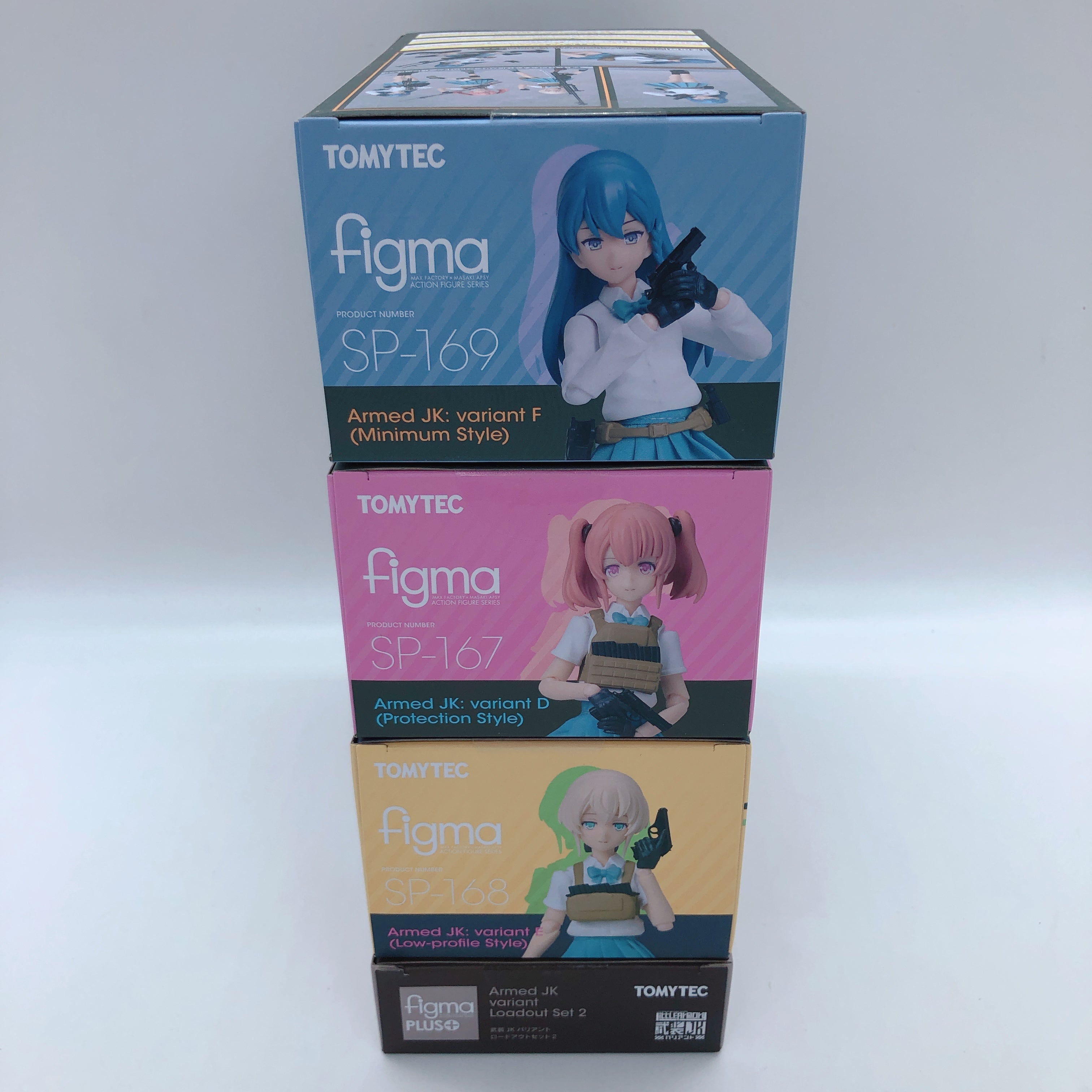 (SET of 4) Little Armory Armed JK Variant D E F & Loadout 2 figma SP FASTSHIP