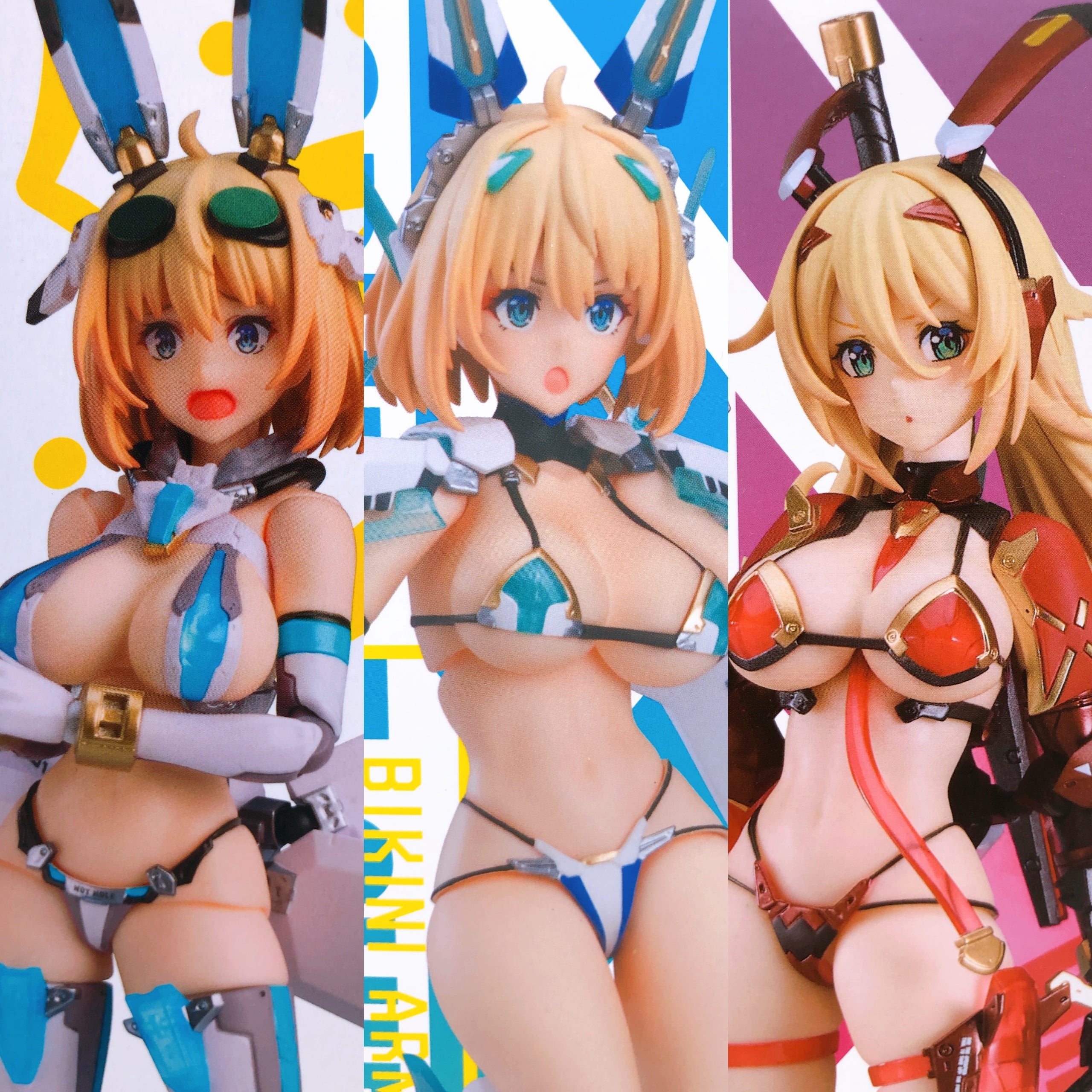 Bunny Suit Planning figma SET of 3 Sophia Bikini Armor Veronica 530 594 625