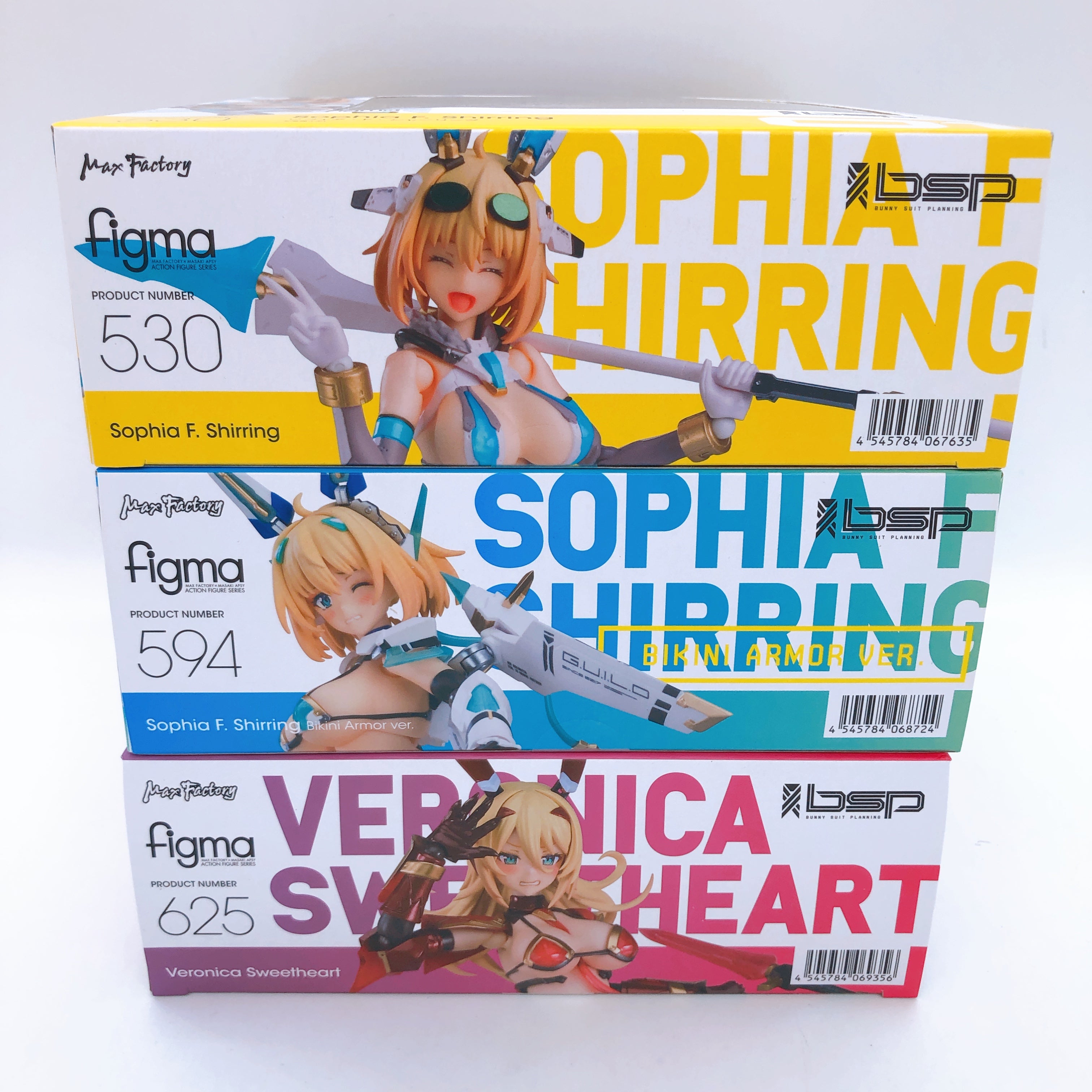 Bunny Suit Planning figma SET of 3 Sophia Bikini Armor Veronica 530 594 625