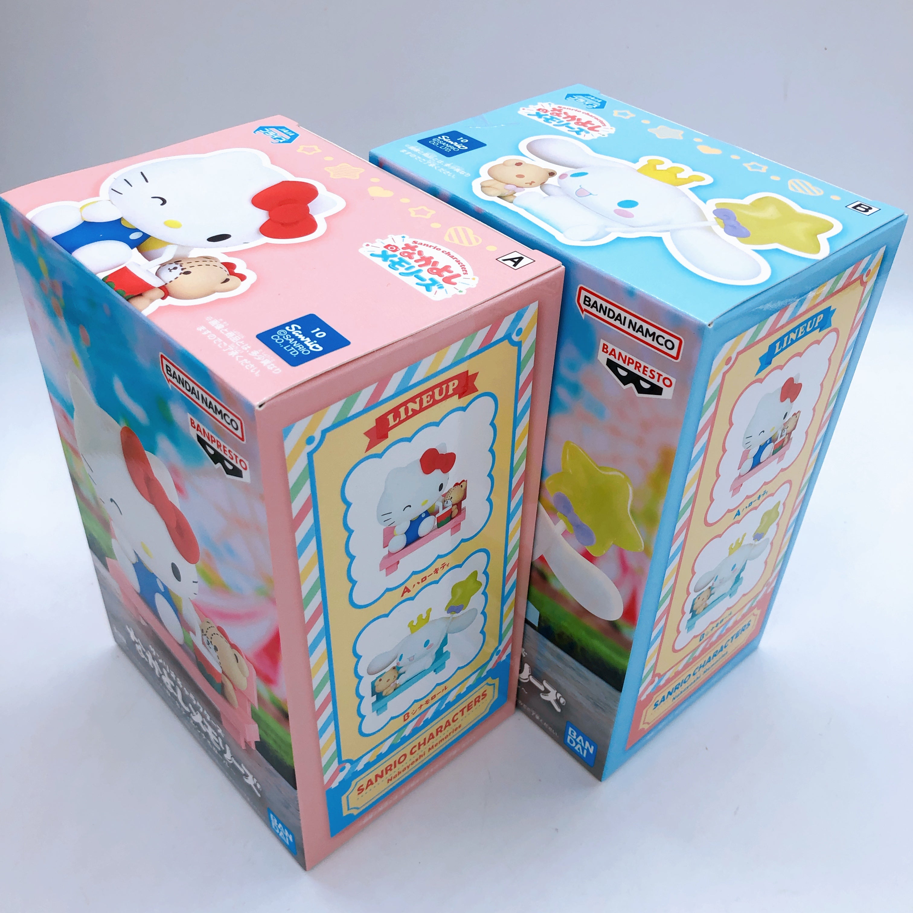 Sanrio Characters Nakayoshi Memories Hello Kitty My Melody etc Set of 6 NEW