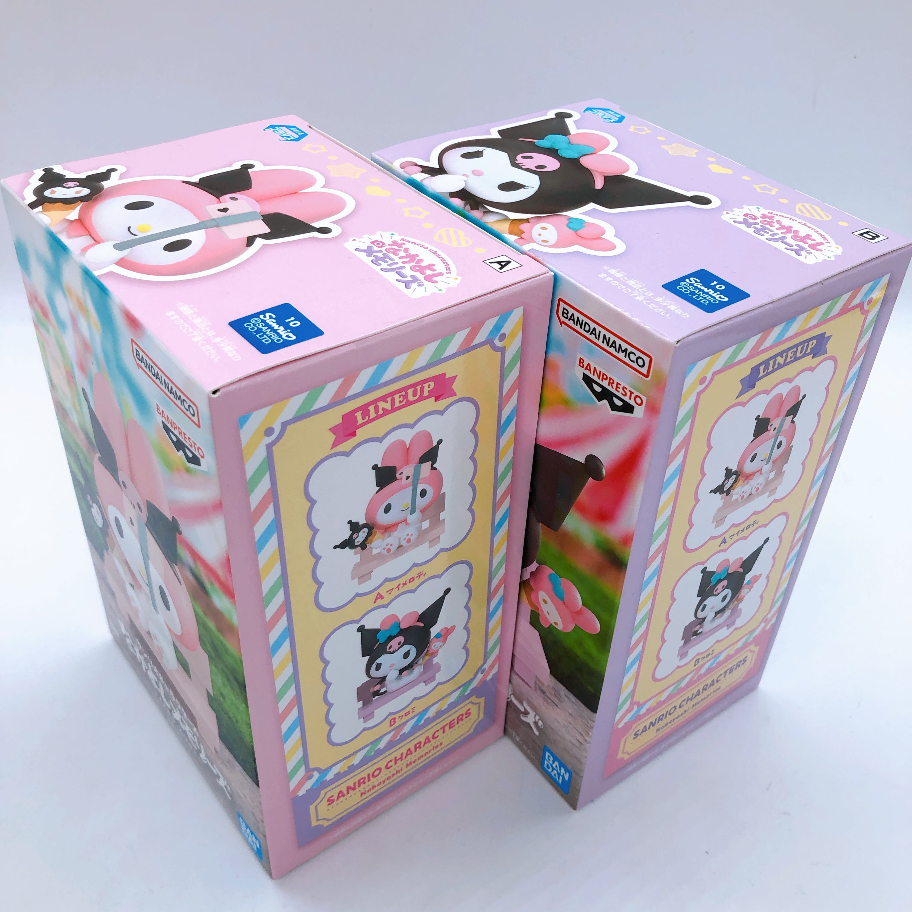 Sanrio Characters Nakayoshi Memories Hello Kitty My Melody etc Set of 6 NEW