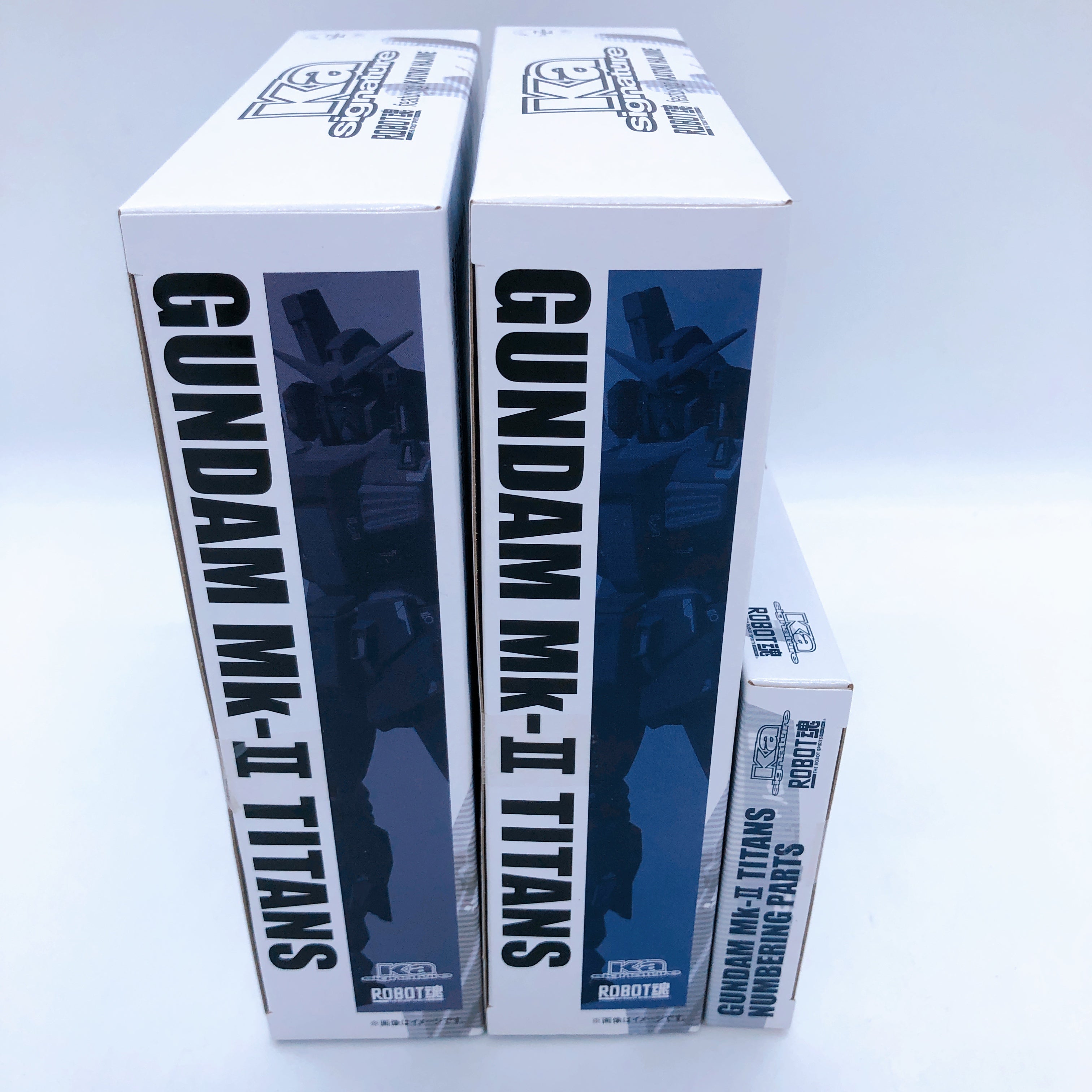 ROBOT SPIRITS Ka signature 2 of Gundam Mk-II Titans + Numbering Parts SET NEW