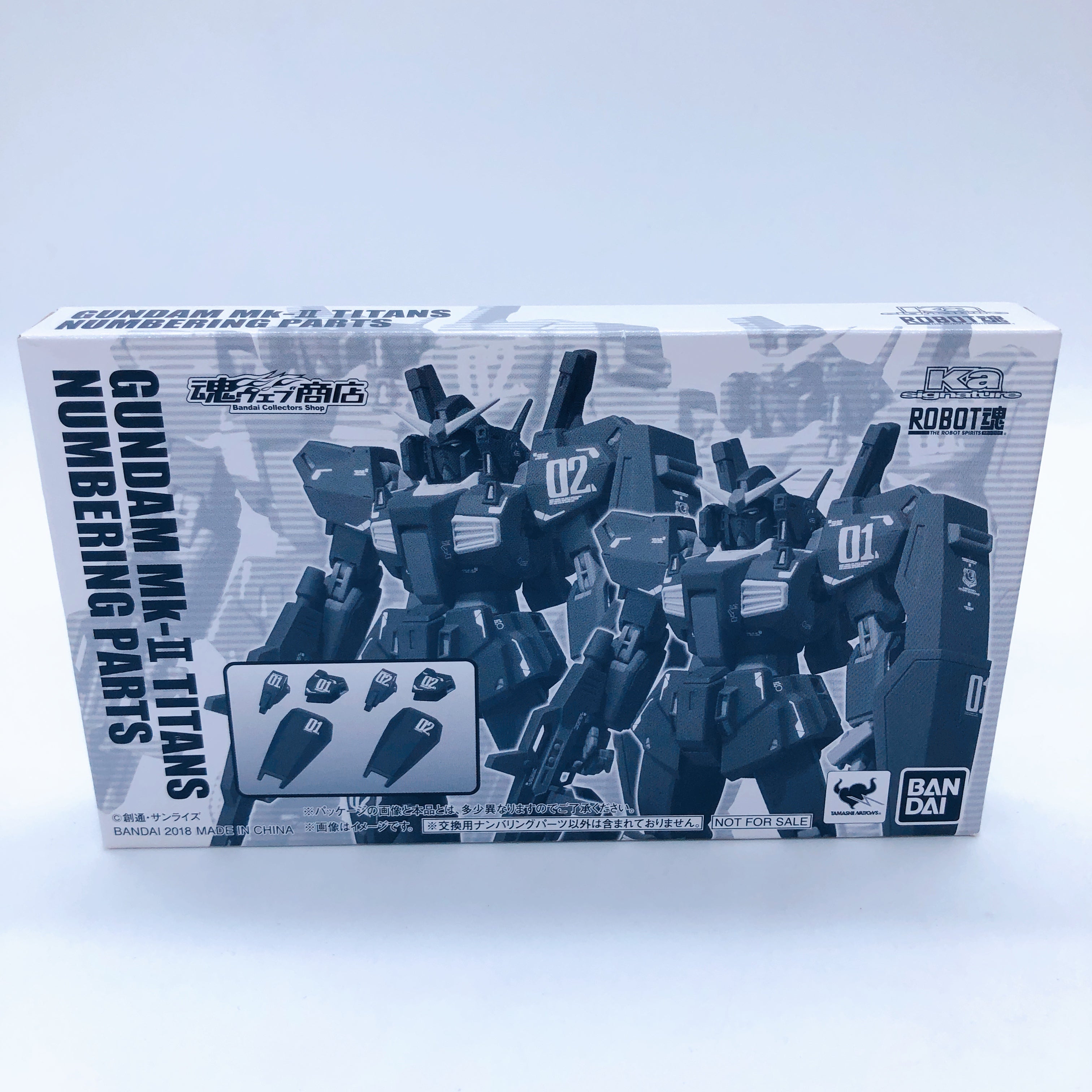ROBOT SPIRITS Ka signature 2 of Gundam Mk-II Titans + Numbering Parts SET NEW
