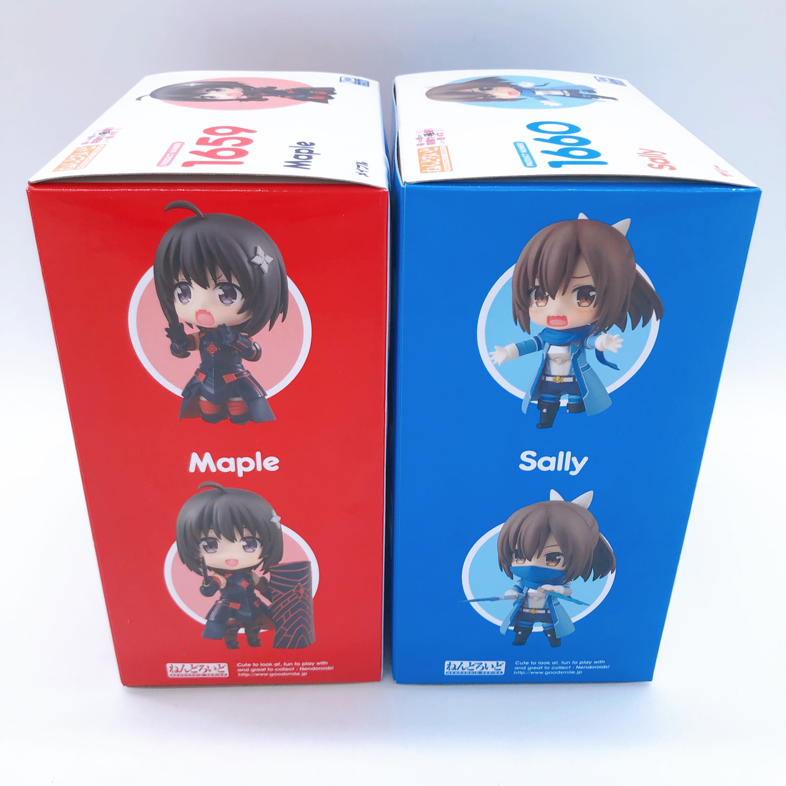 Bofuri Maple & Sally Nendoroid SET 1659 1660 Action Figure Sealed Japan FASTSHIP