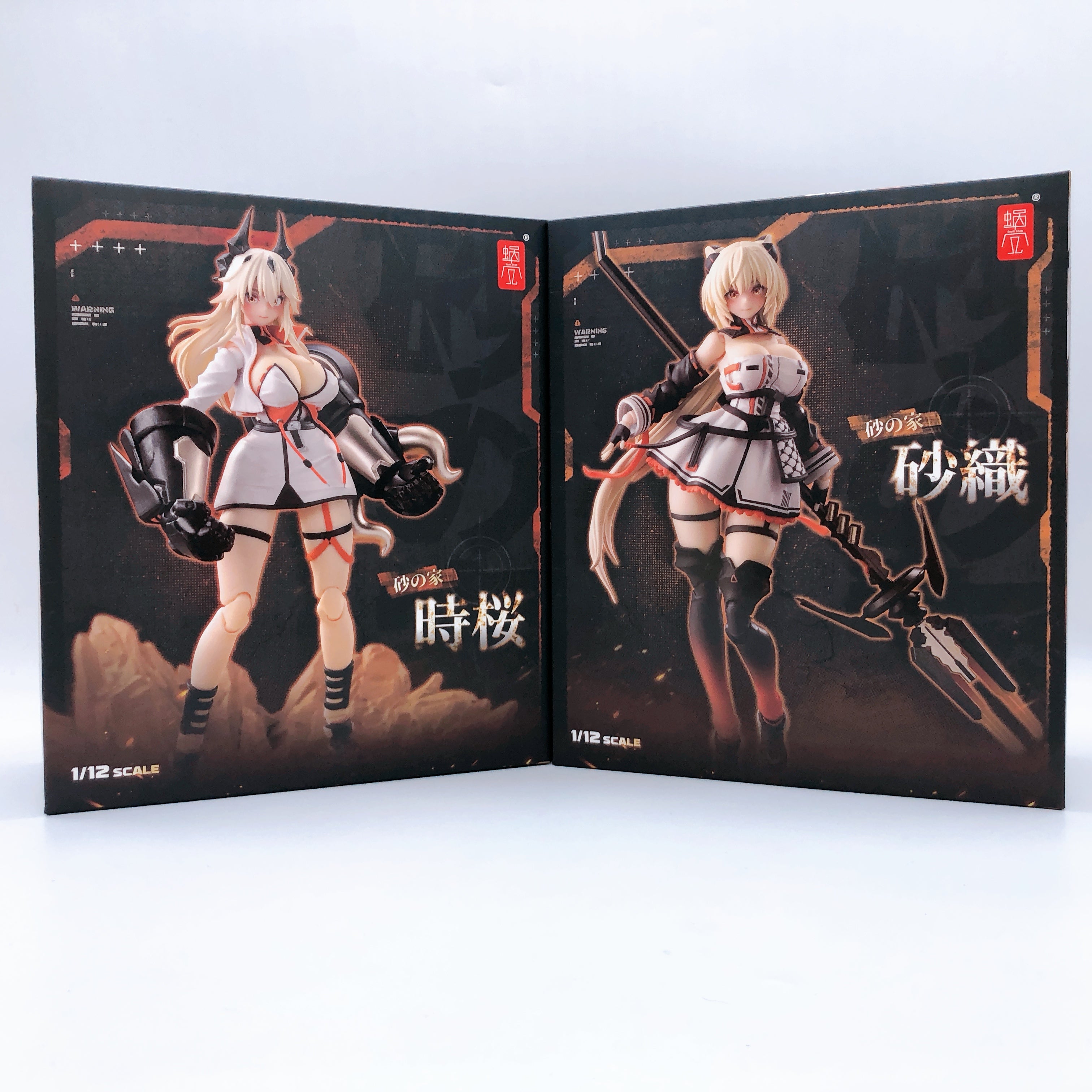 Snail Shell House of Sand Shikura & Saori 1/12 Scale Action Figure NEW