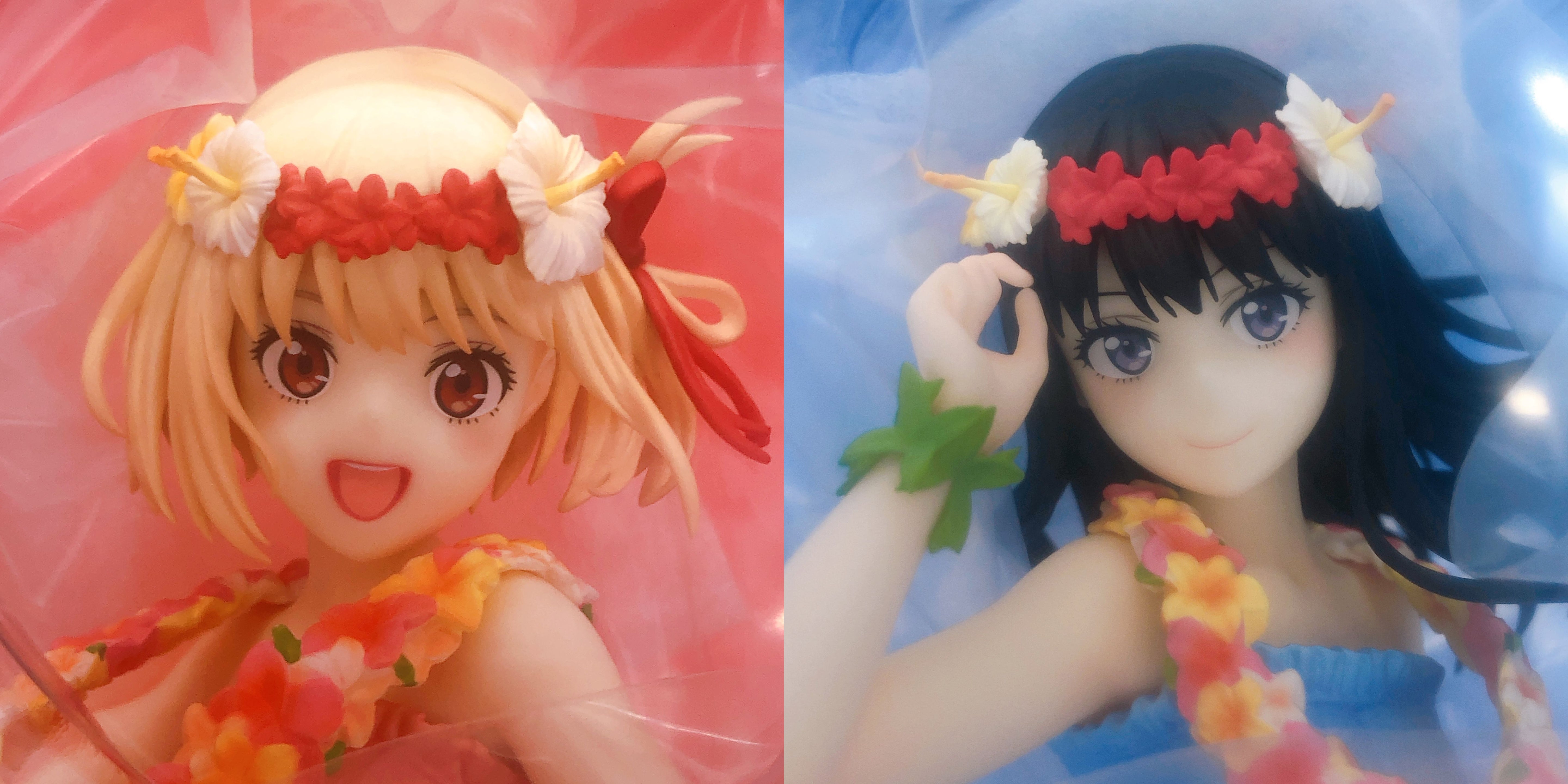 Claynel Lycoris Recoil Takina Inoue & Chisato Nishikigi Hawaii SET 1/7 Figure