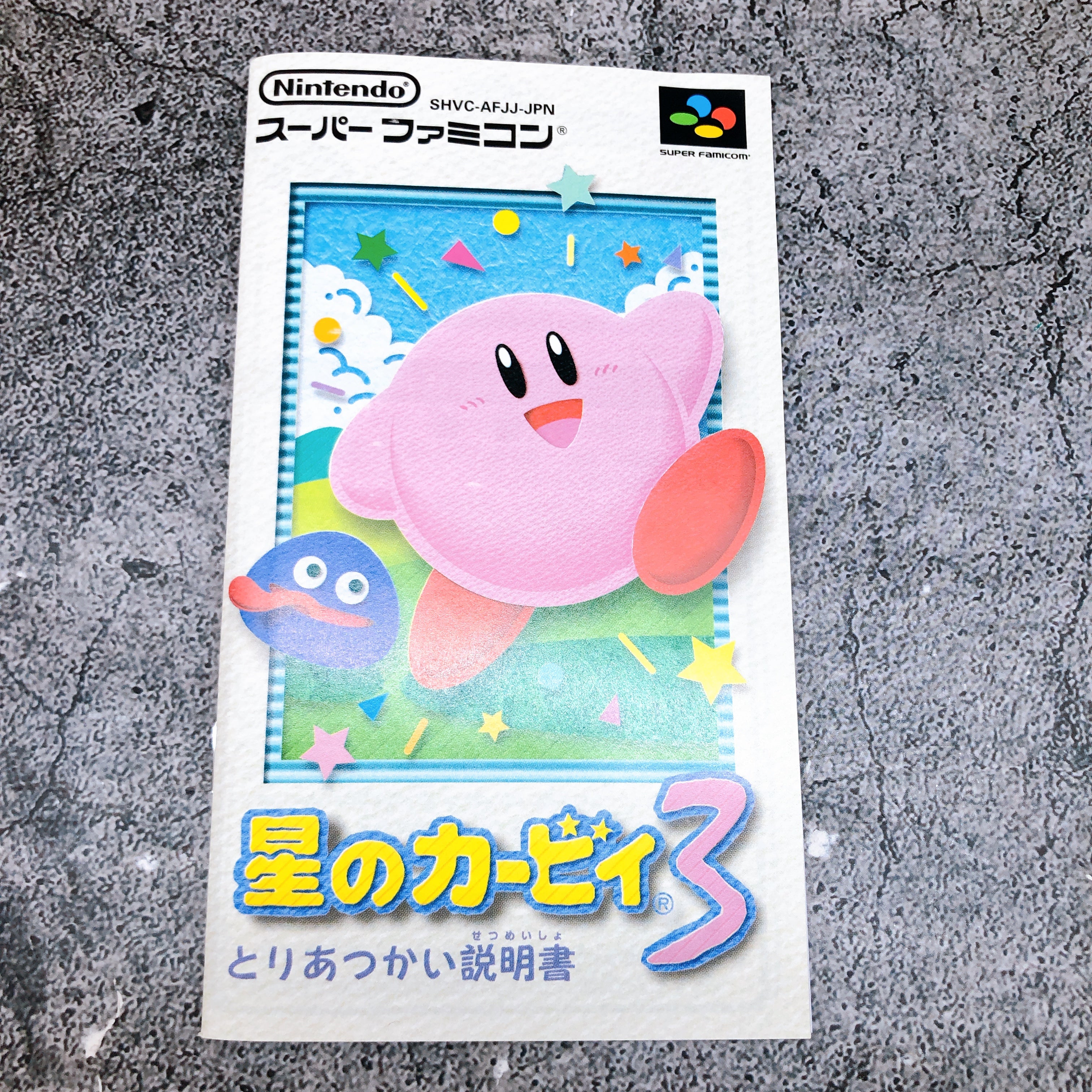 Nintendo Super Famicom Kirby 3 & Super Deluxe SET Japan SNES SFC Game in Stock