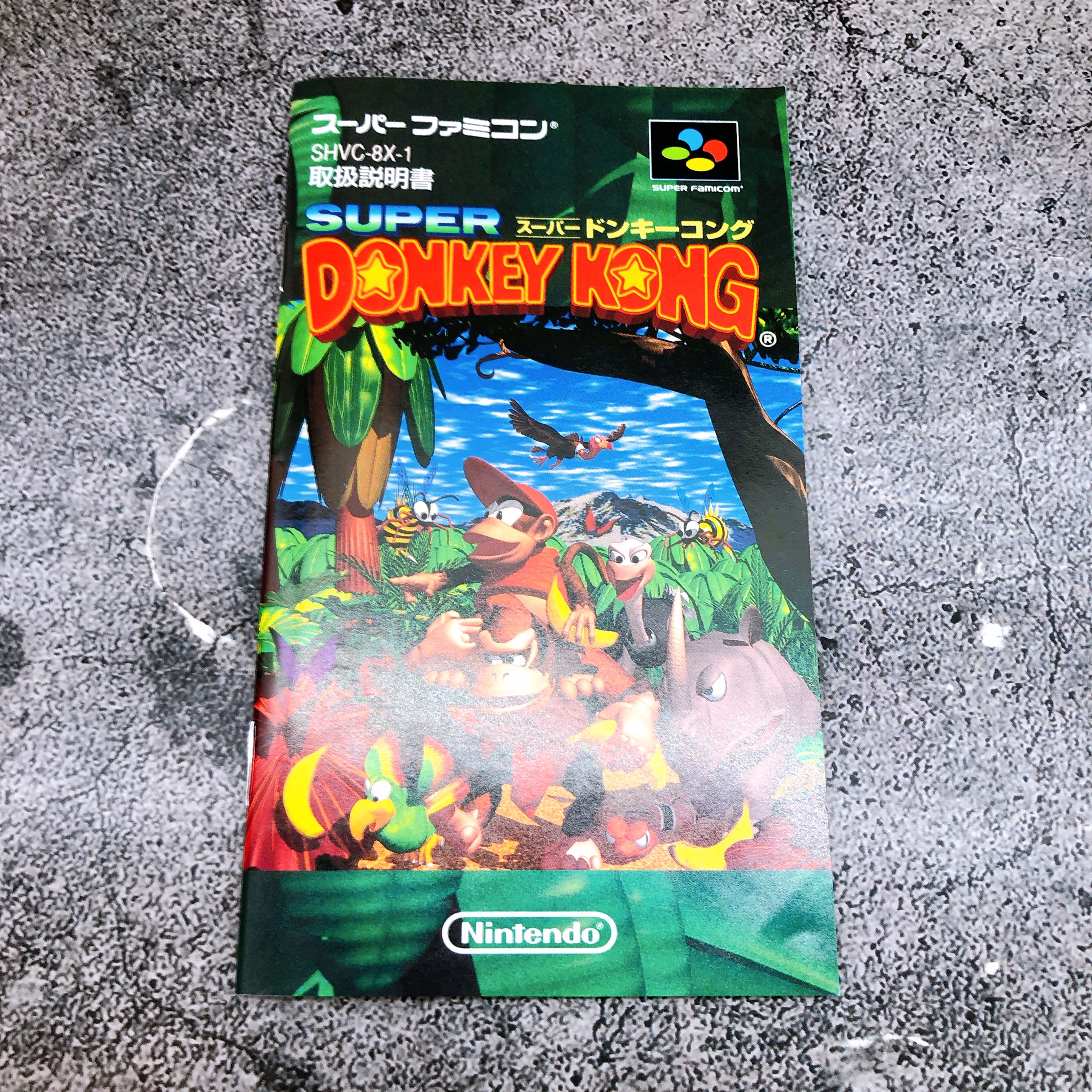 Nintendo Super Famicom Super Donkey Kong 1 & 2 & 3 SET Japan SNES Game in Stock