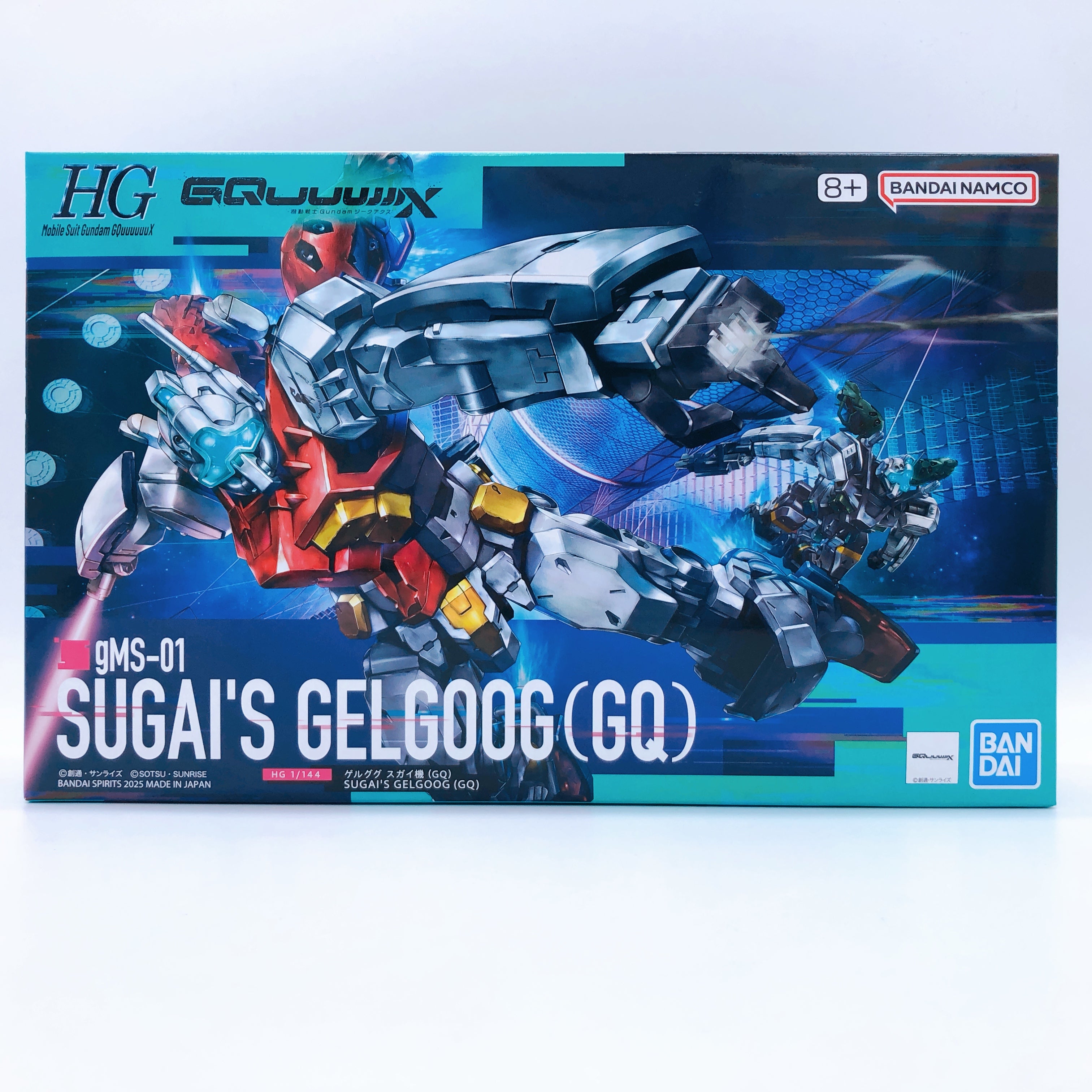 HG 1/144 Gundam GQuuuuuuX Police Zaku Sugai's Gelgoog GQ Model Kit Gunpla Set