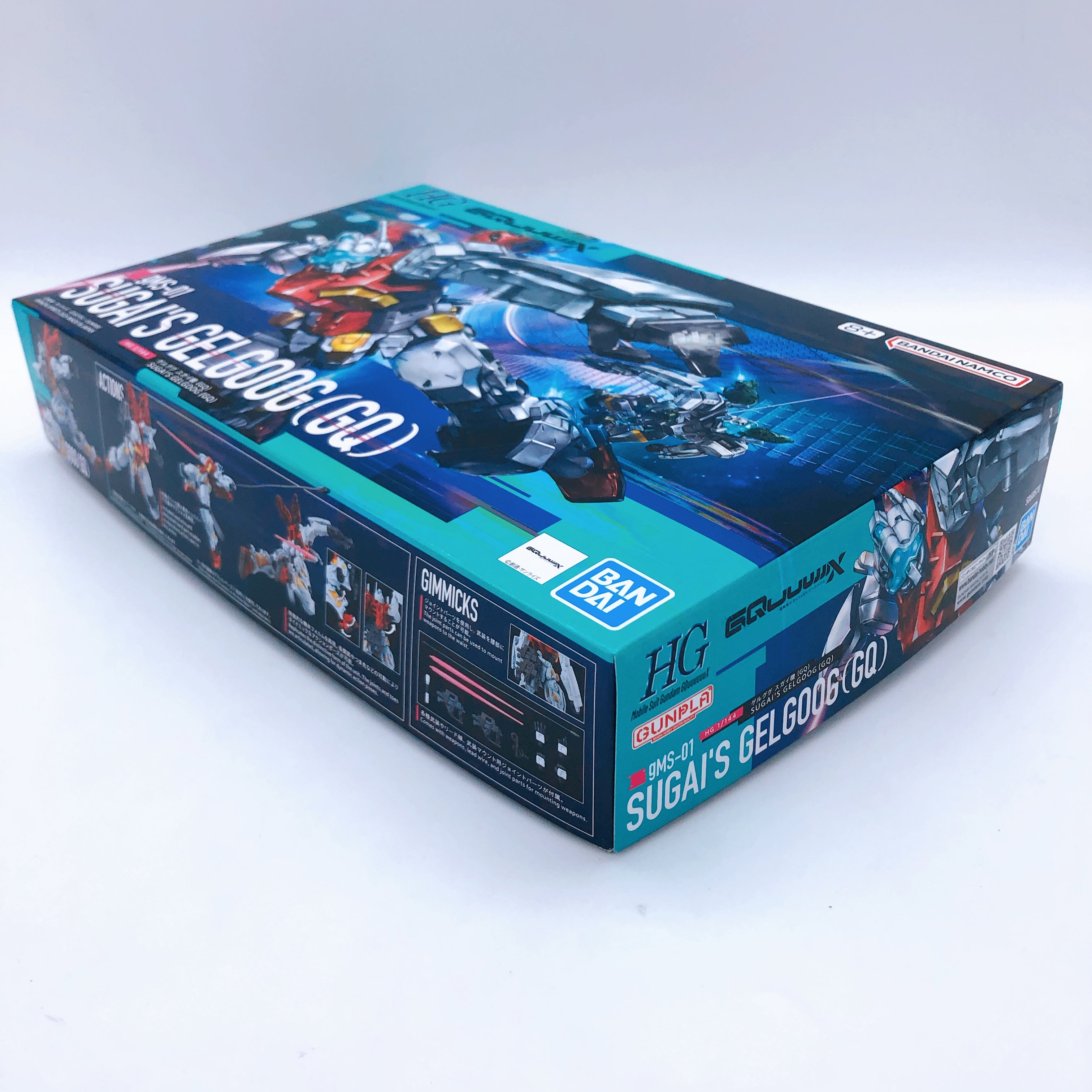 HG 1/144 Gundam GQuuuuuuX Police Zaku Sugai's Gelgoog GQ Model Kit Gunpla Set