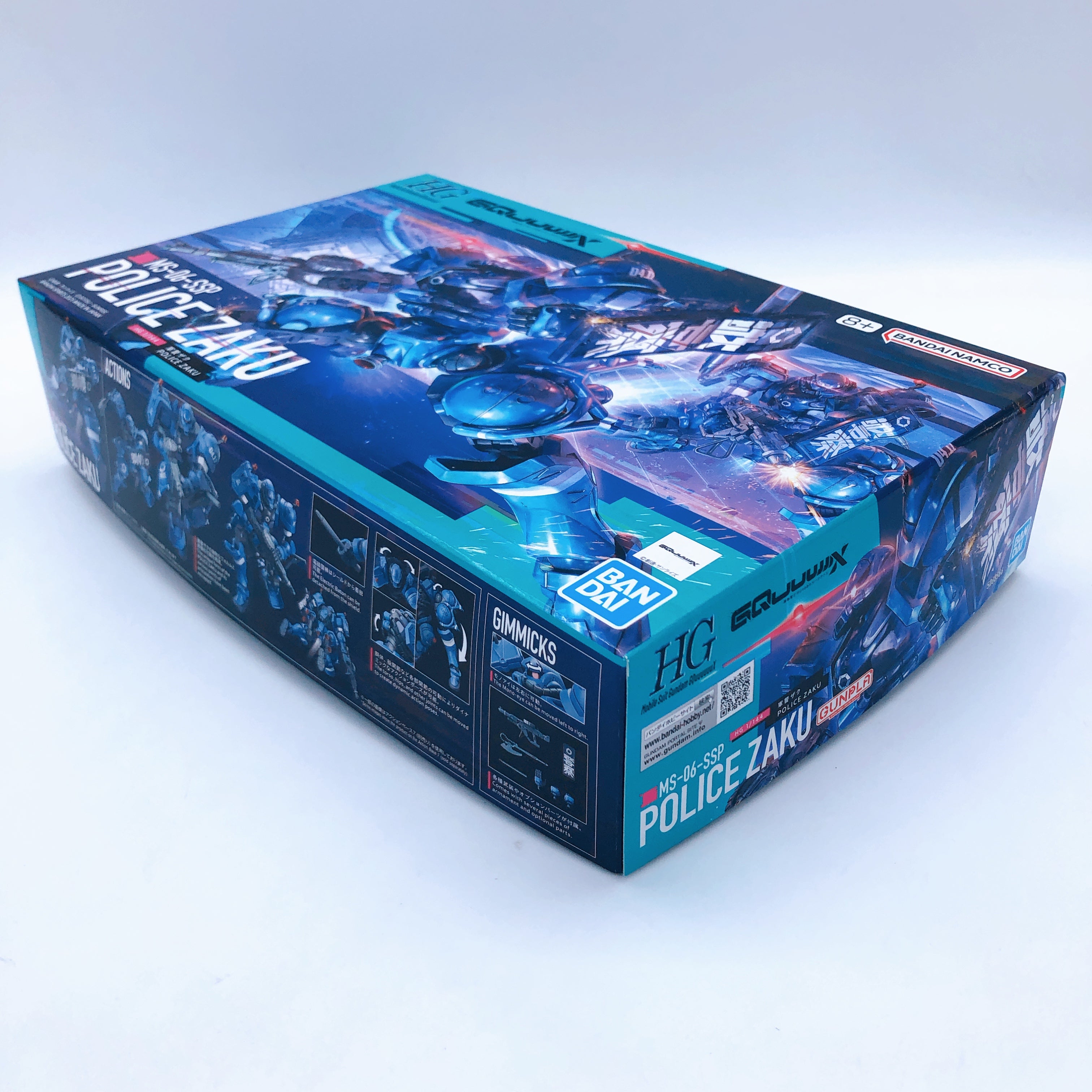 HG 1/144 Gundam GQuuuuuuX Police Zaku Sugai's Gelgoog GQ Model Kit Gunpla Set