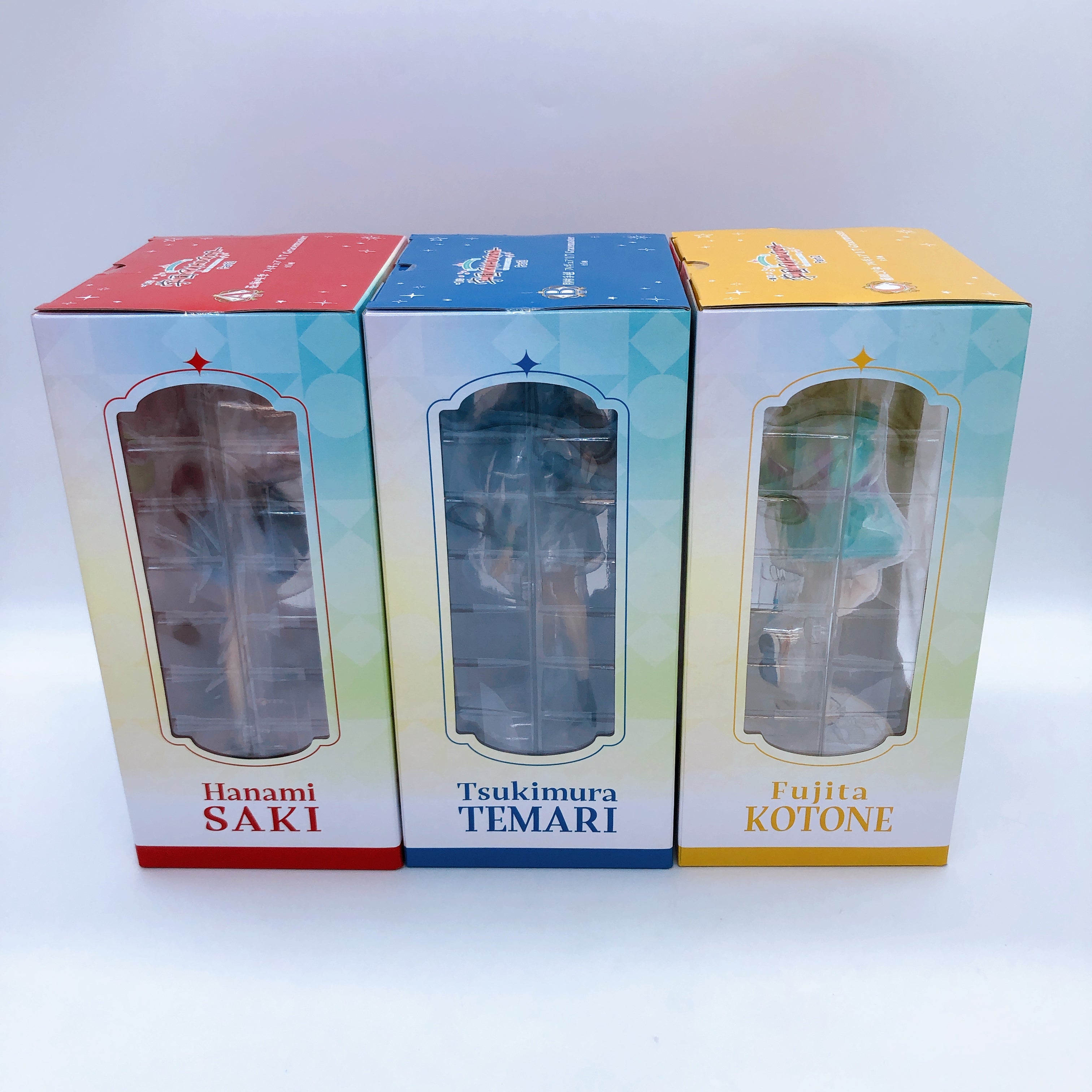 Gakuen iDOLM@STER Saki & Temari & Kotone Figure Ichiban Kuji A B C SET Japan