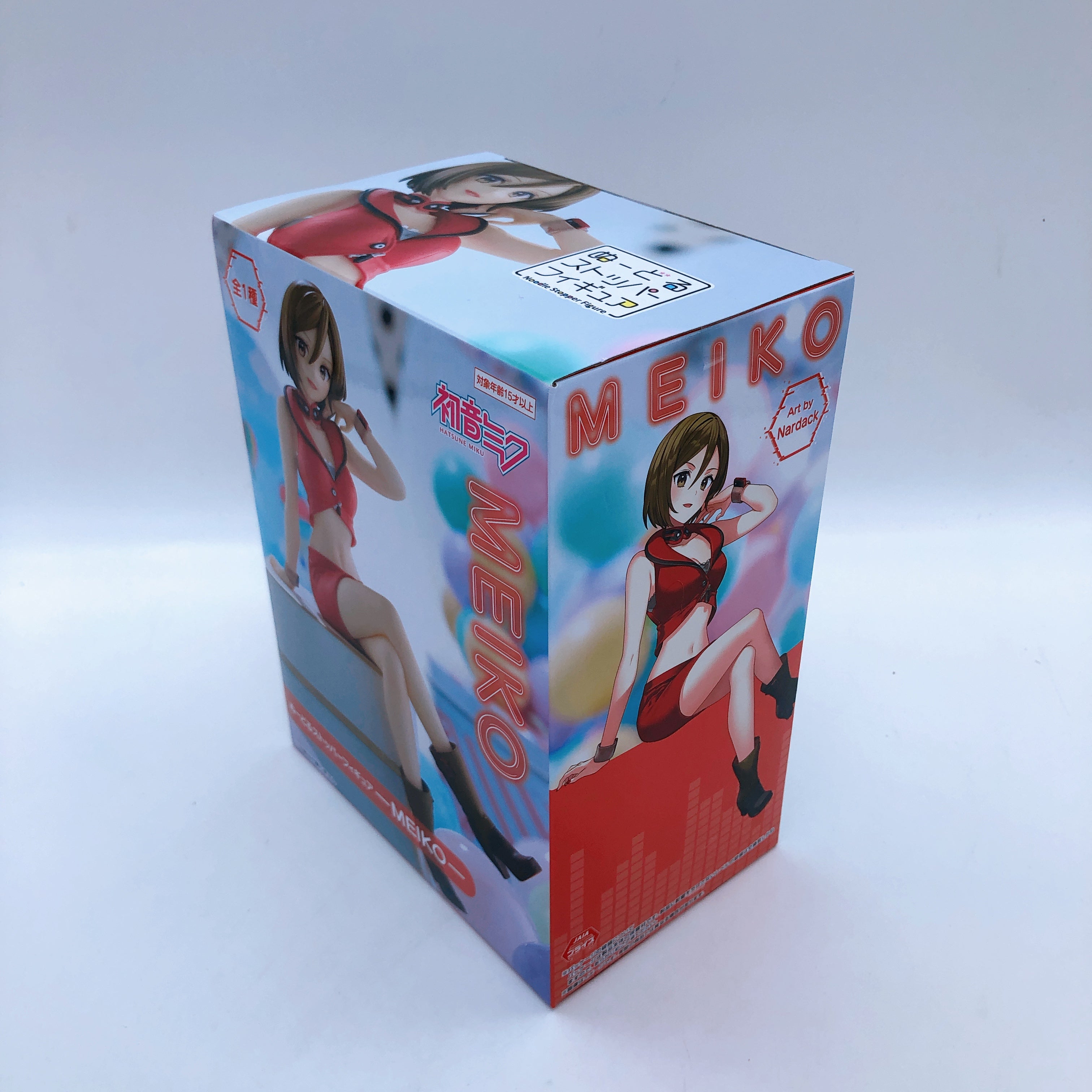 Hatsune Miku Series LUKA & KAITO & MEIKO Noodle Stopper Figure SET FuRyu NEW