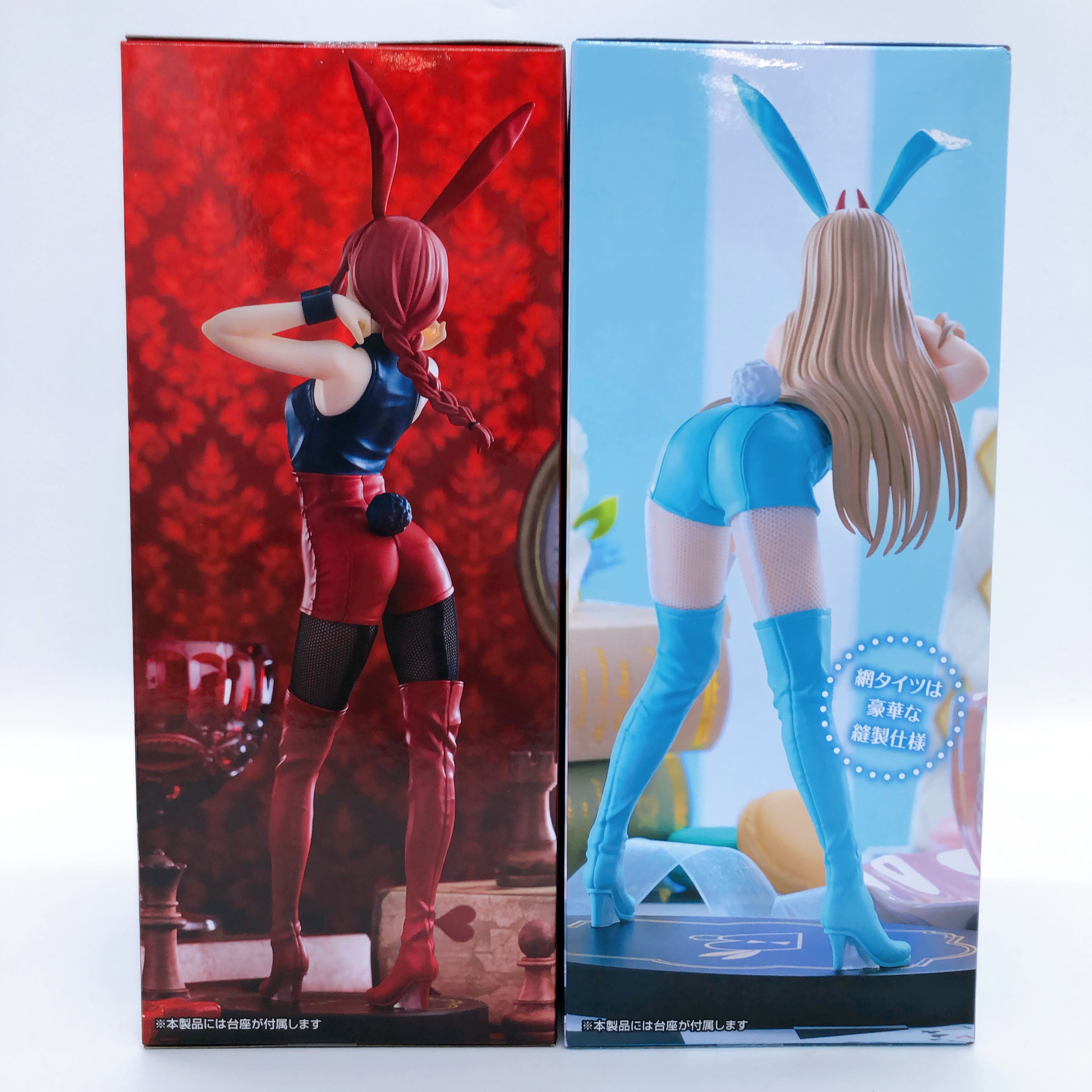Chainsaw Man Makima Red ver. & Power Light Blue ver. BiCute Bunnies Figure