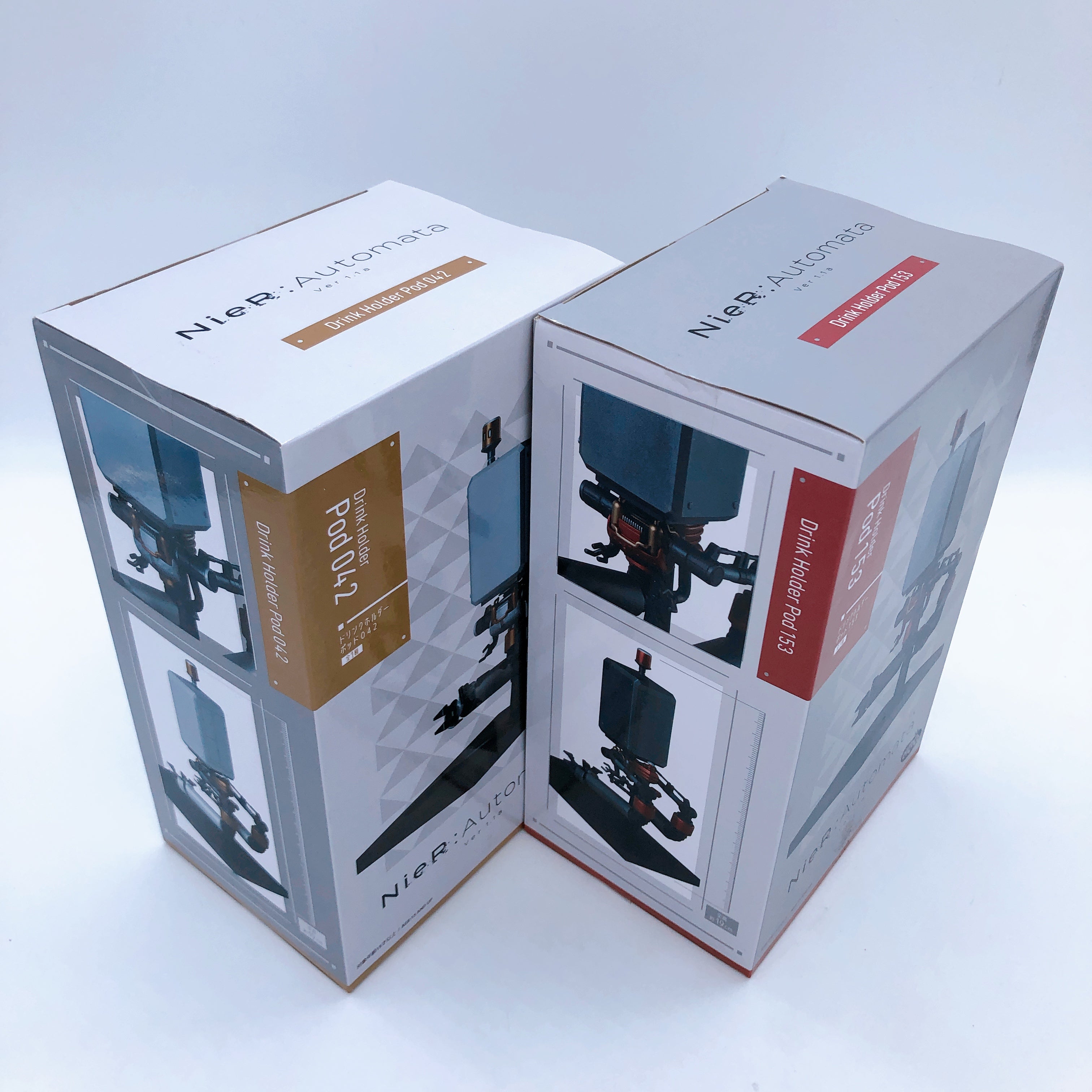 NieR Automata Ver 1.1a Drink Holder Pod 042 & 153 SET elcoco Figure