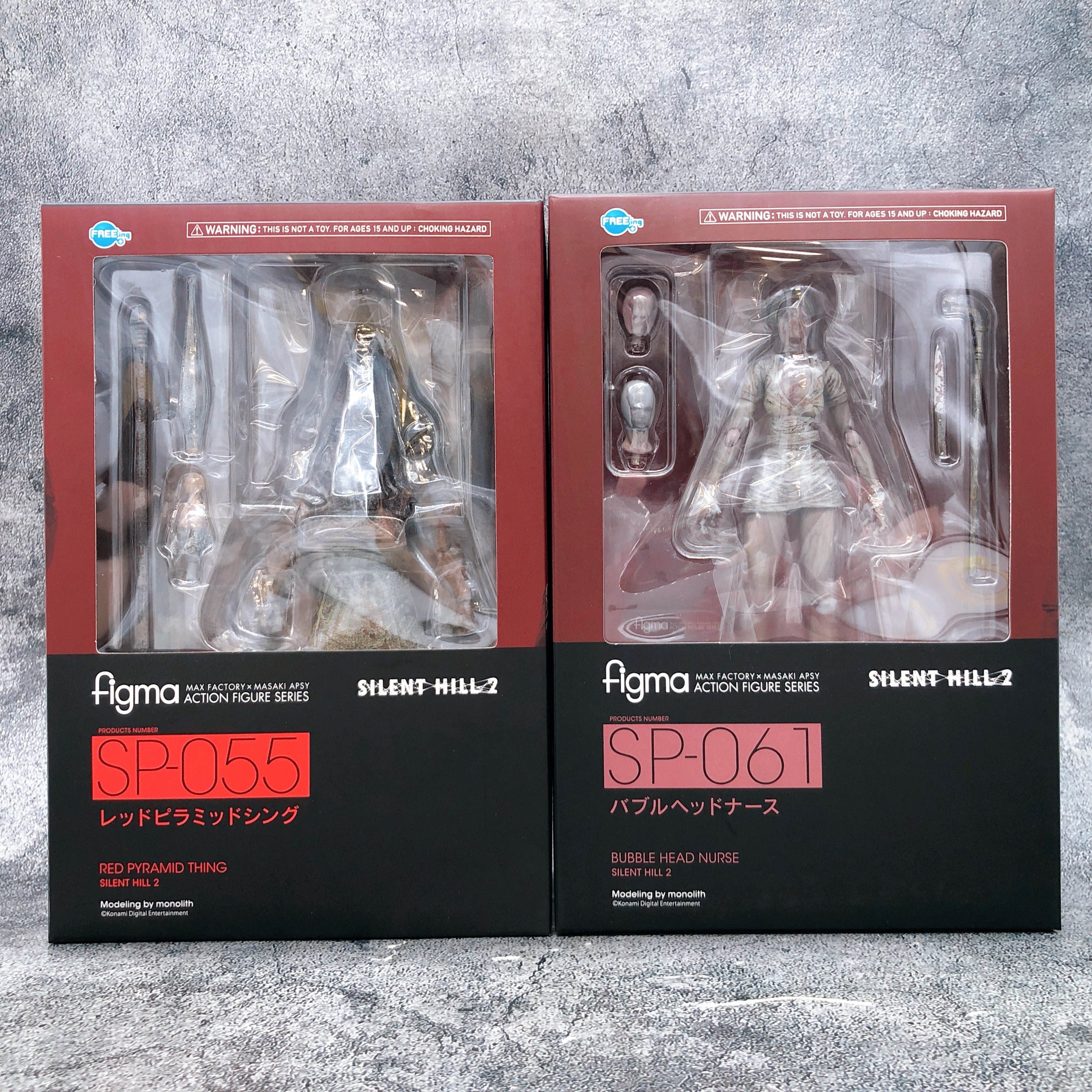 Silent Hill 2 Red Pyramid Thing & Bubble Head Nurse SET Figma SP-055 SP-061