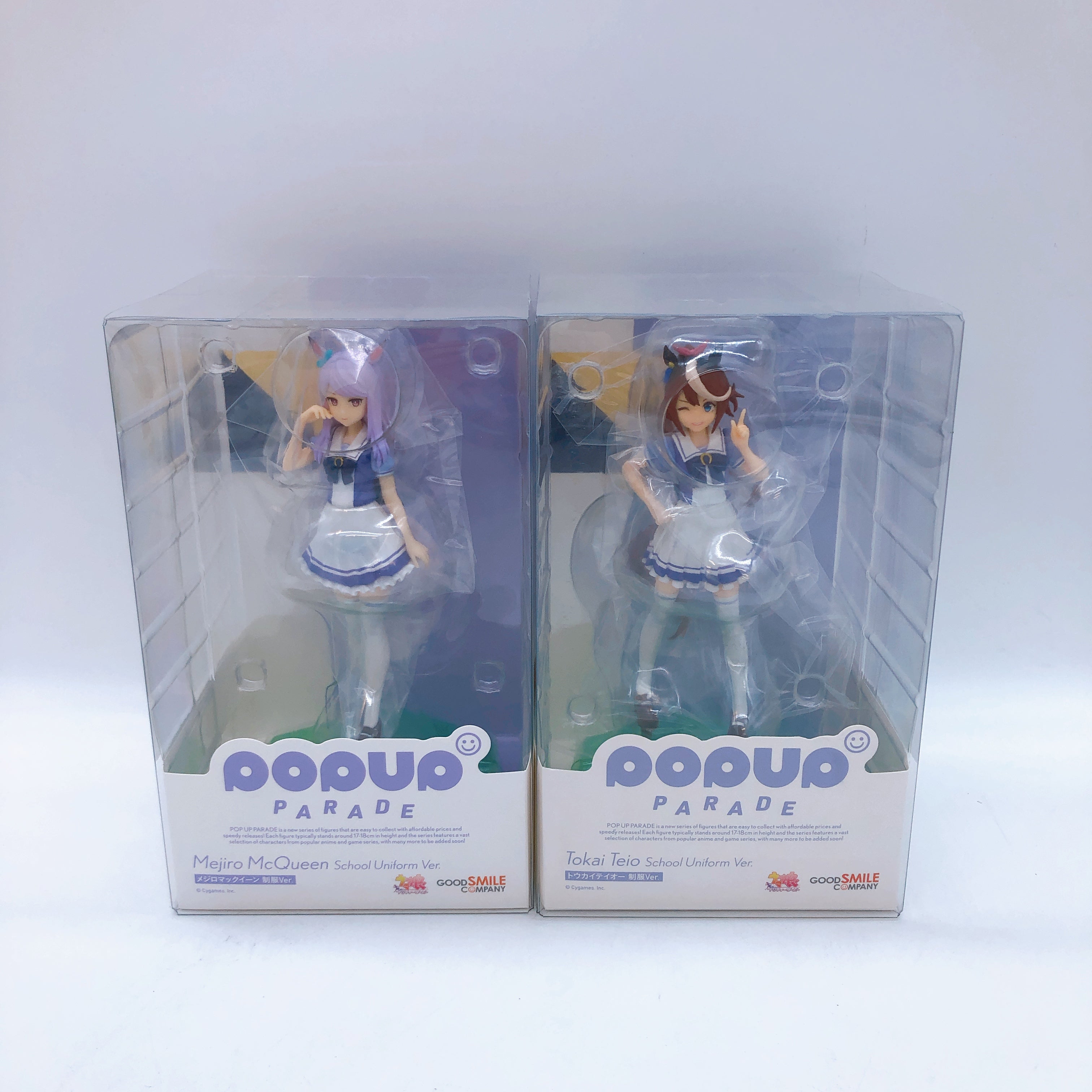 Uma Musume Pretty Derby Tokai Teio & Mejiro McQueen Pop Up Parade Figure Japan
