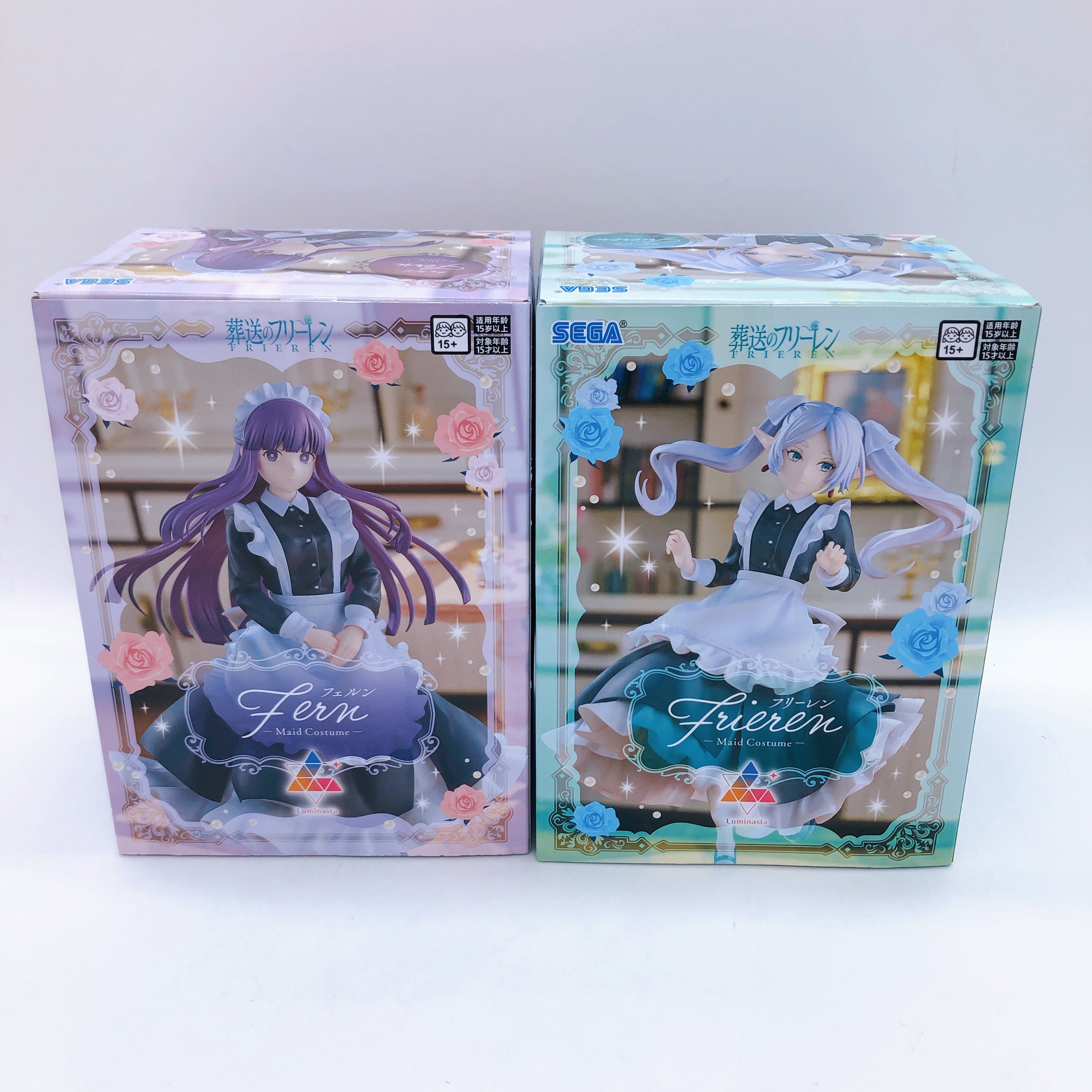 Frieren: Beyond Journey's End Frieren & Fern Maid Costume ver. Luminasta Figure