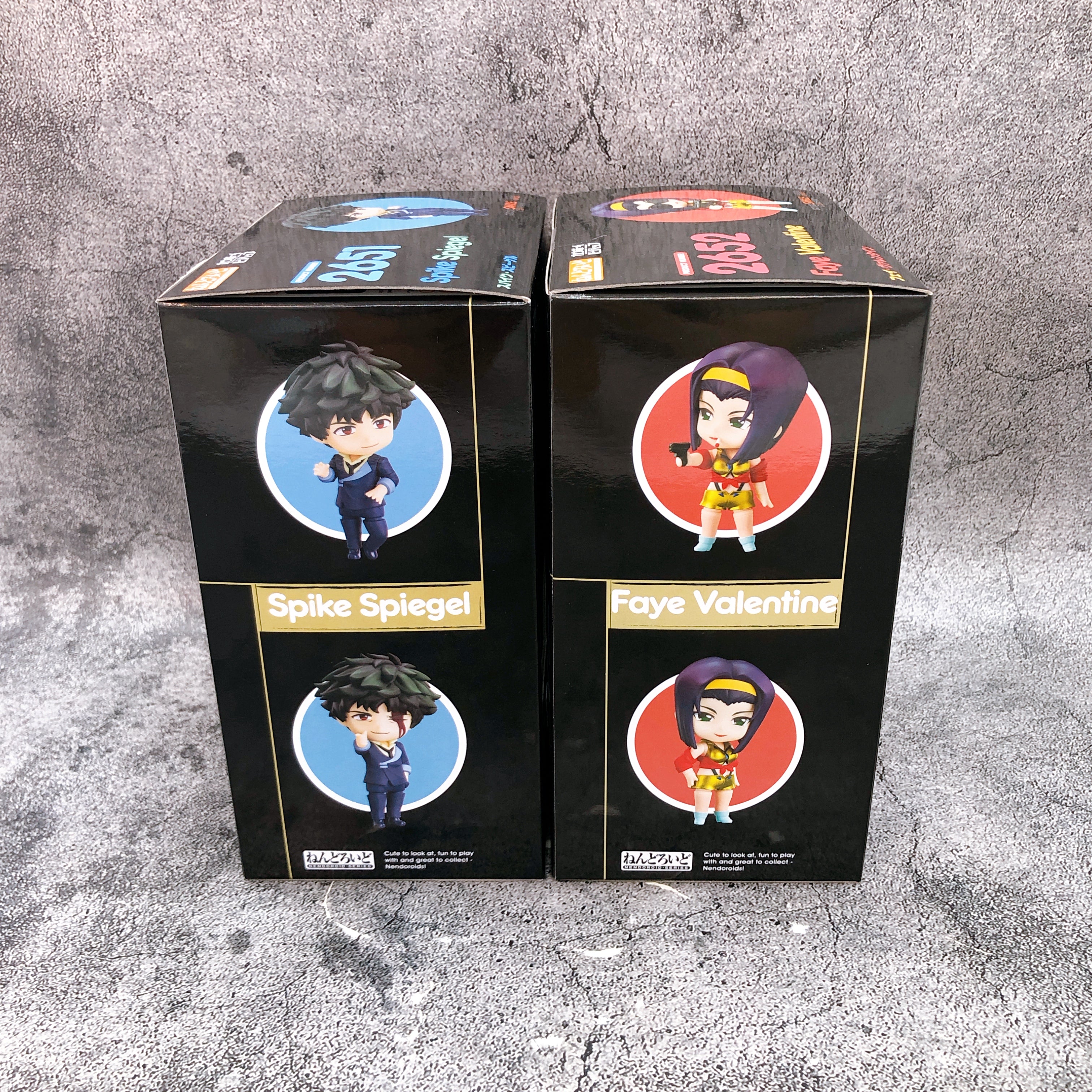 Cowboy Bebop Faye Valentine & Spike Spiegel Nendoroid SET Action Figure Sealed