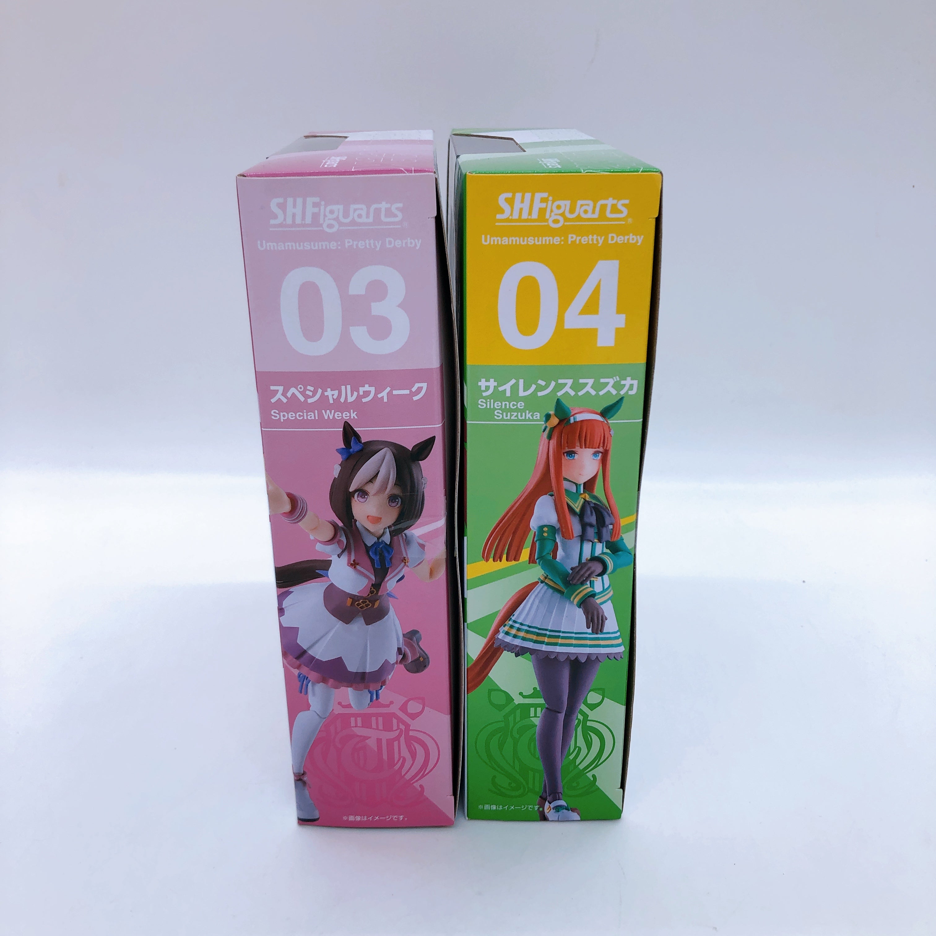 Uma Musume Special Week & Silence Suzuka S.H.Figuarts Action Figure SET Bandai