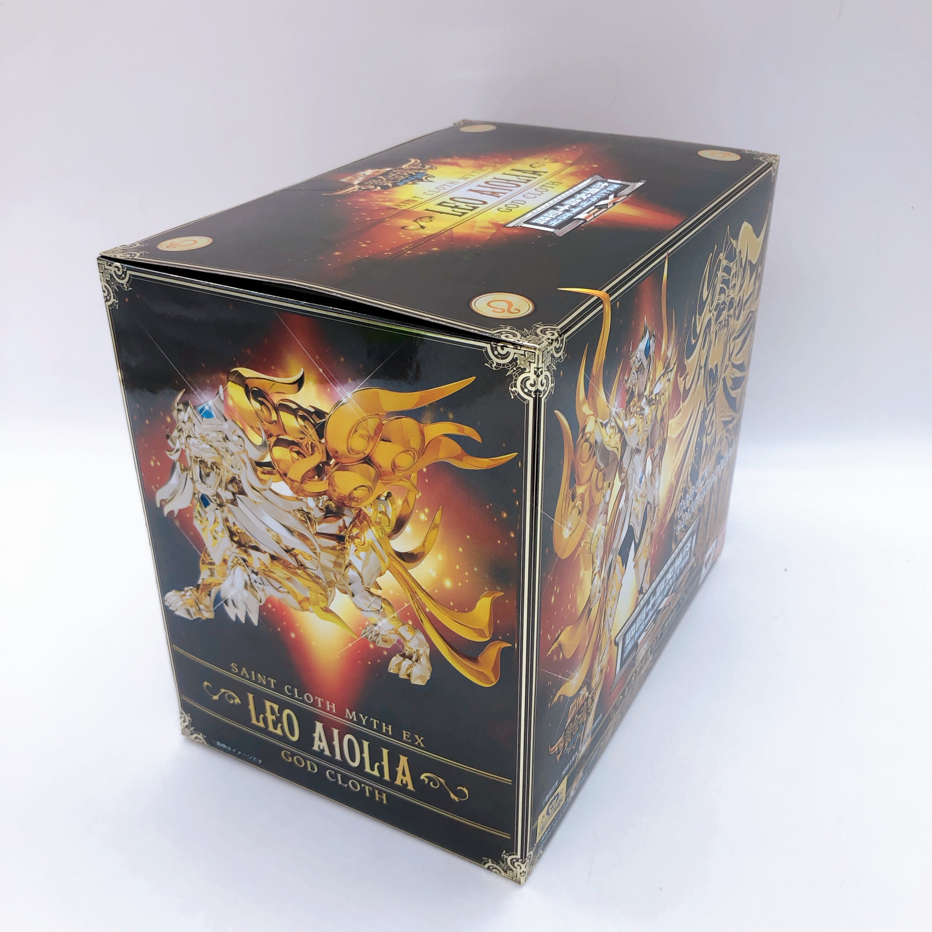 (W/Bonus) Saint Seiya LEO AIOLIA & God Base Stand SET Myth Cloth EX Figure