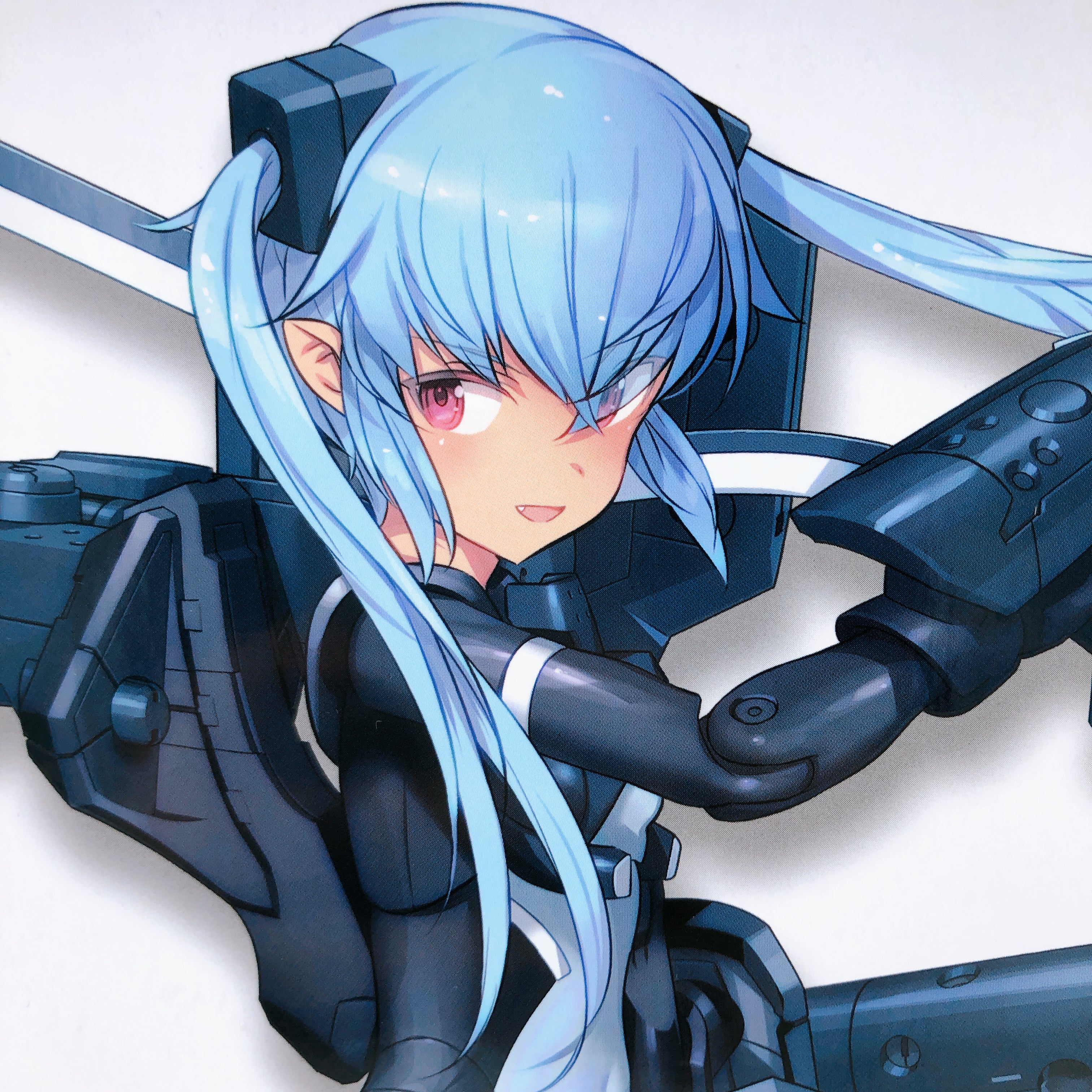 Megami Device Busou Shinki Type Devil Strarf bis & Bonus Hair Parts SET