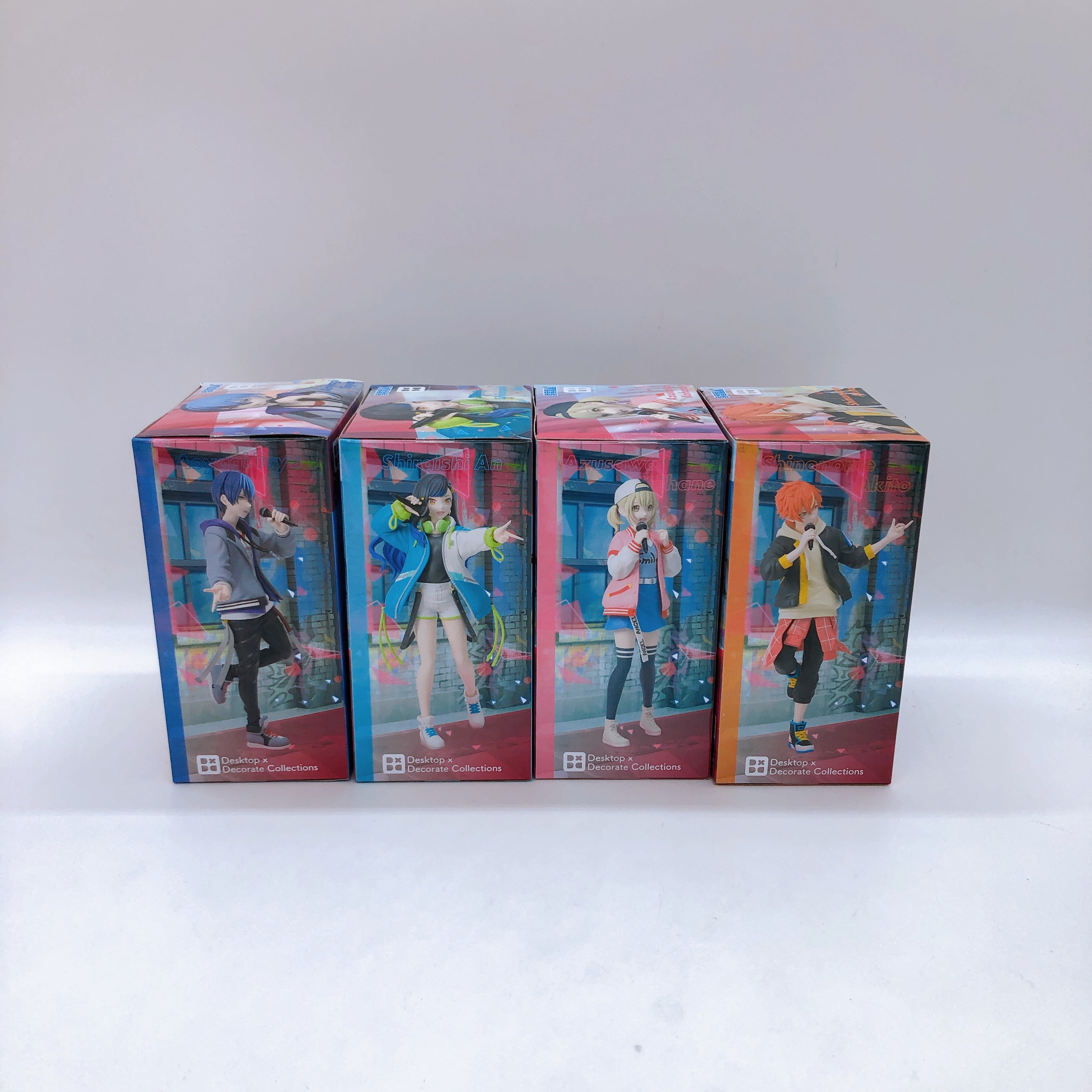 Project Sekai Colorful Stage! Vivid BAD SQUAD Desktop Decorate Figure SET of 4