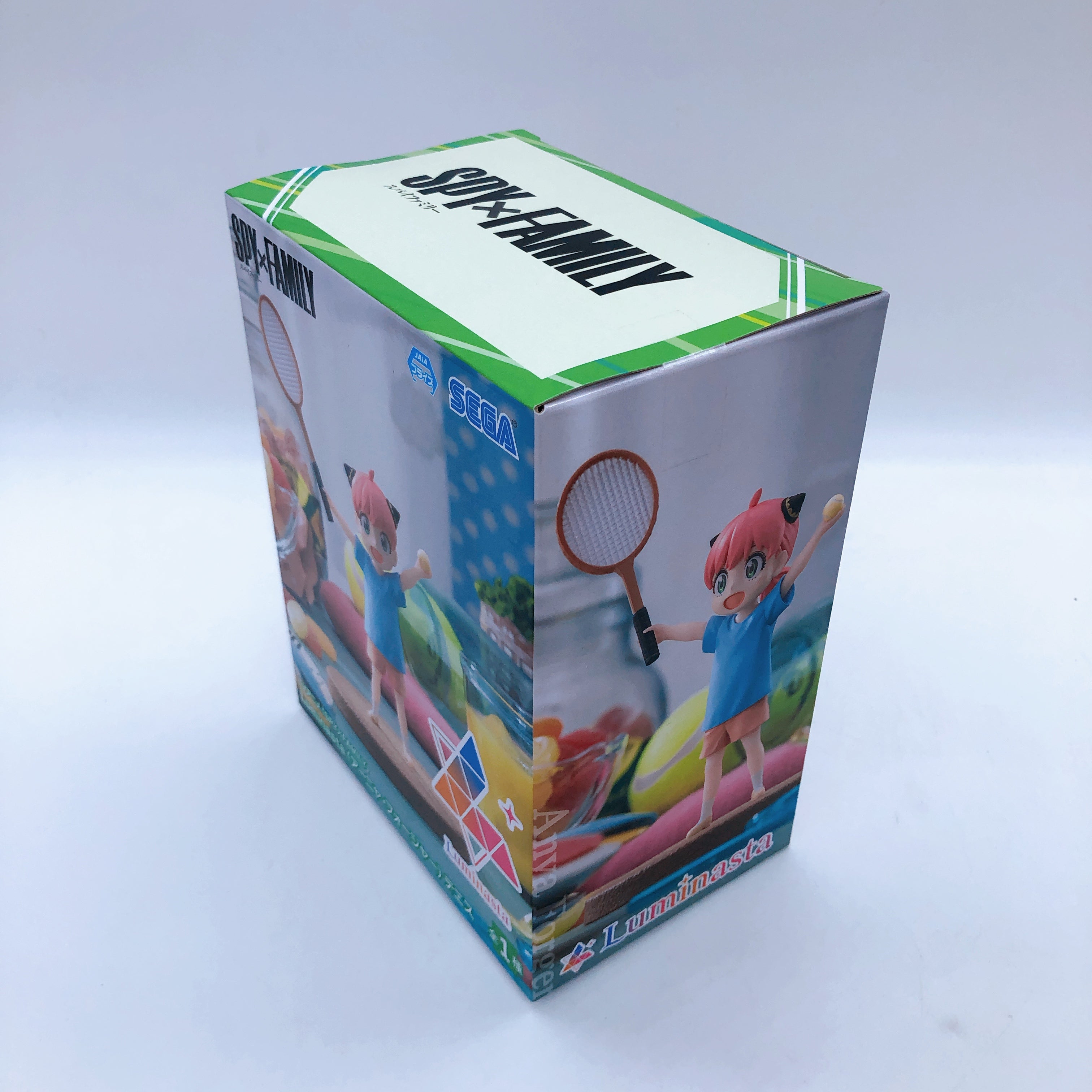 SPY x FAMILY Anya Loid Yor Fiona Tennis Luminasta Figure SET of 4 Japan Sealed