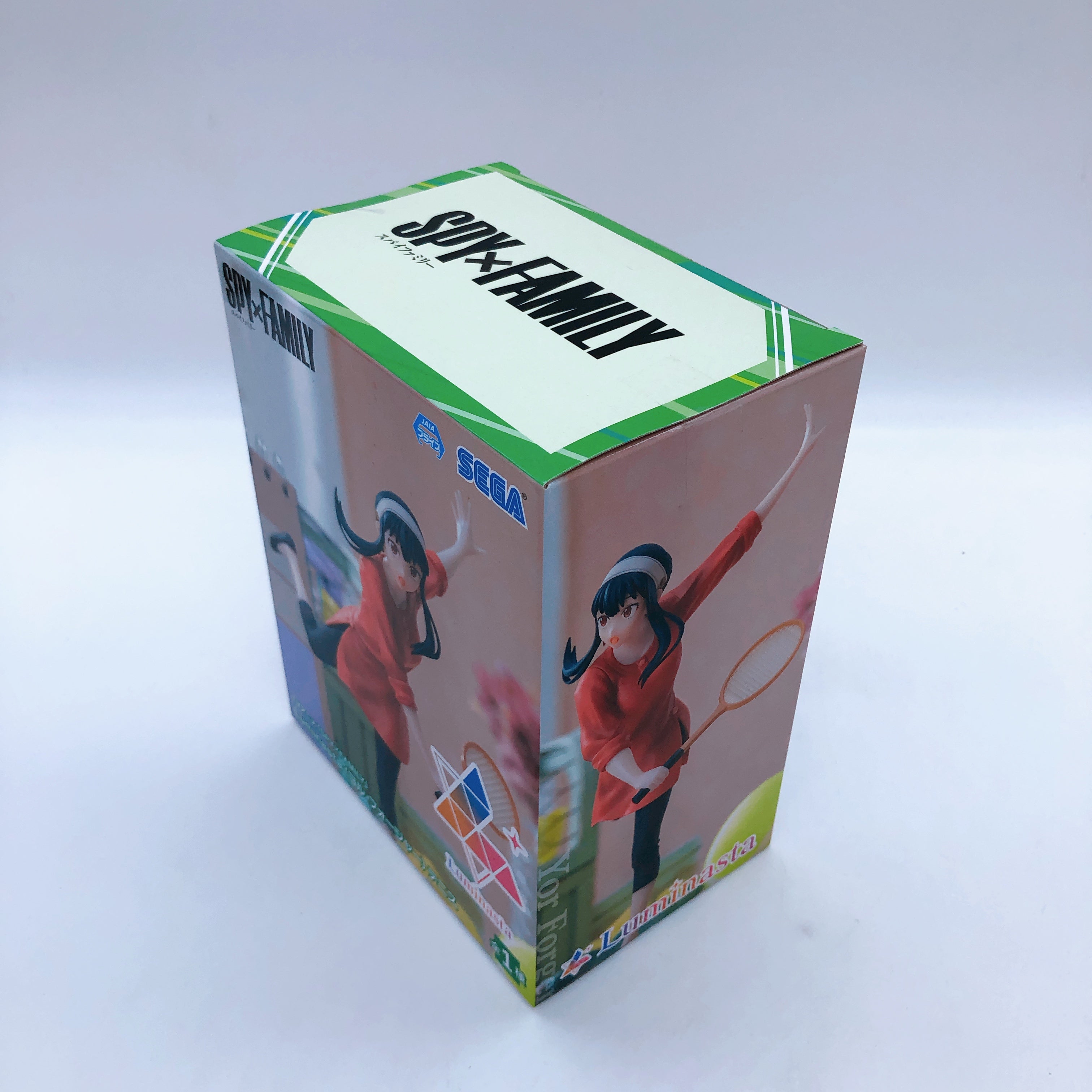 SPY x FAMILY Anya Loid Yor Fiona Tennis Luminasta Figure SET of 4 Japan Sealed