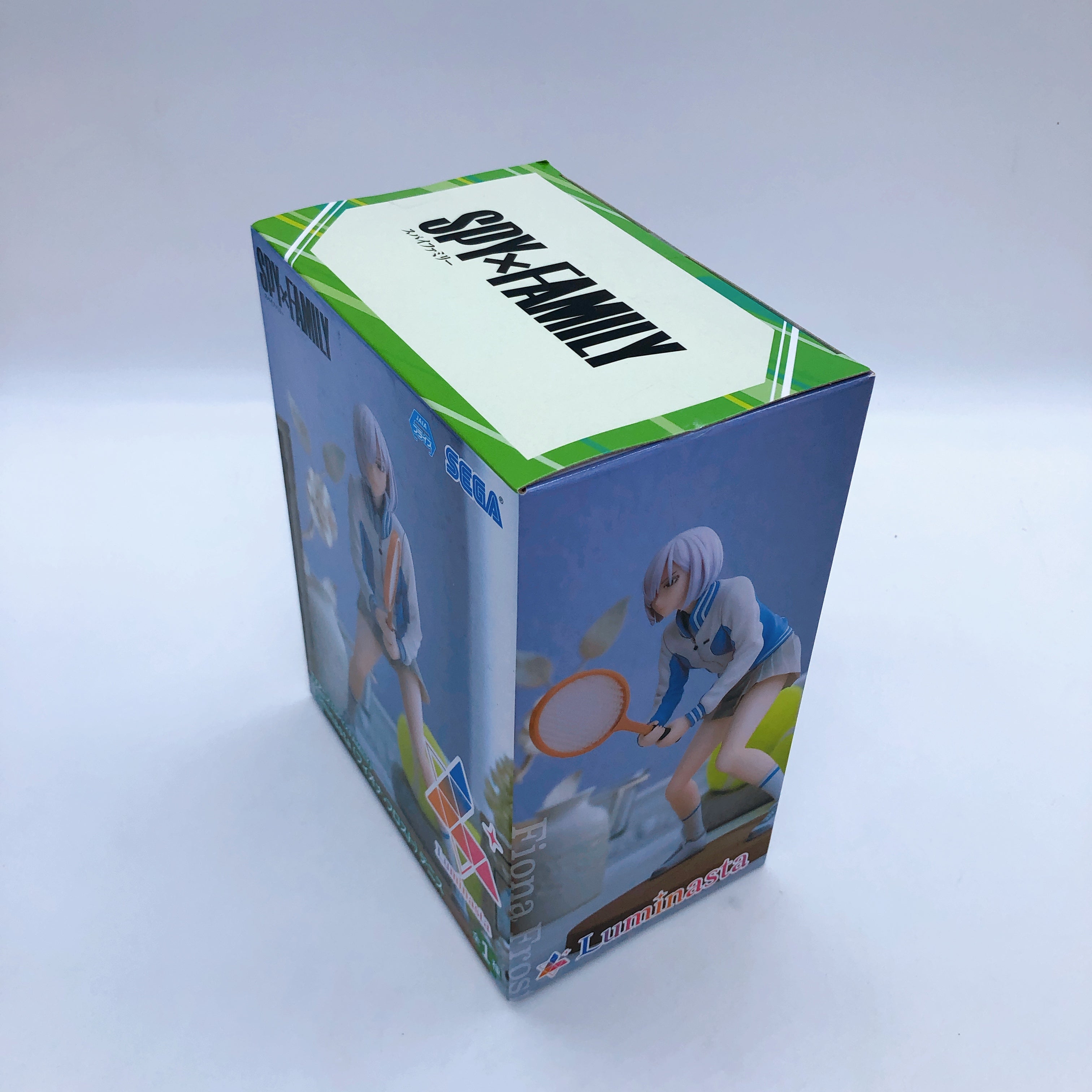 SPY x FAMILY Anya Loid Yor Fiona Tennis Luminasta Figure SET of 4 Japan Sealed