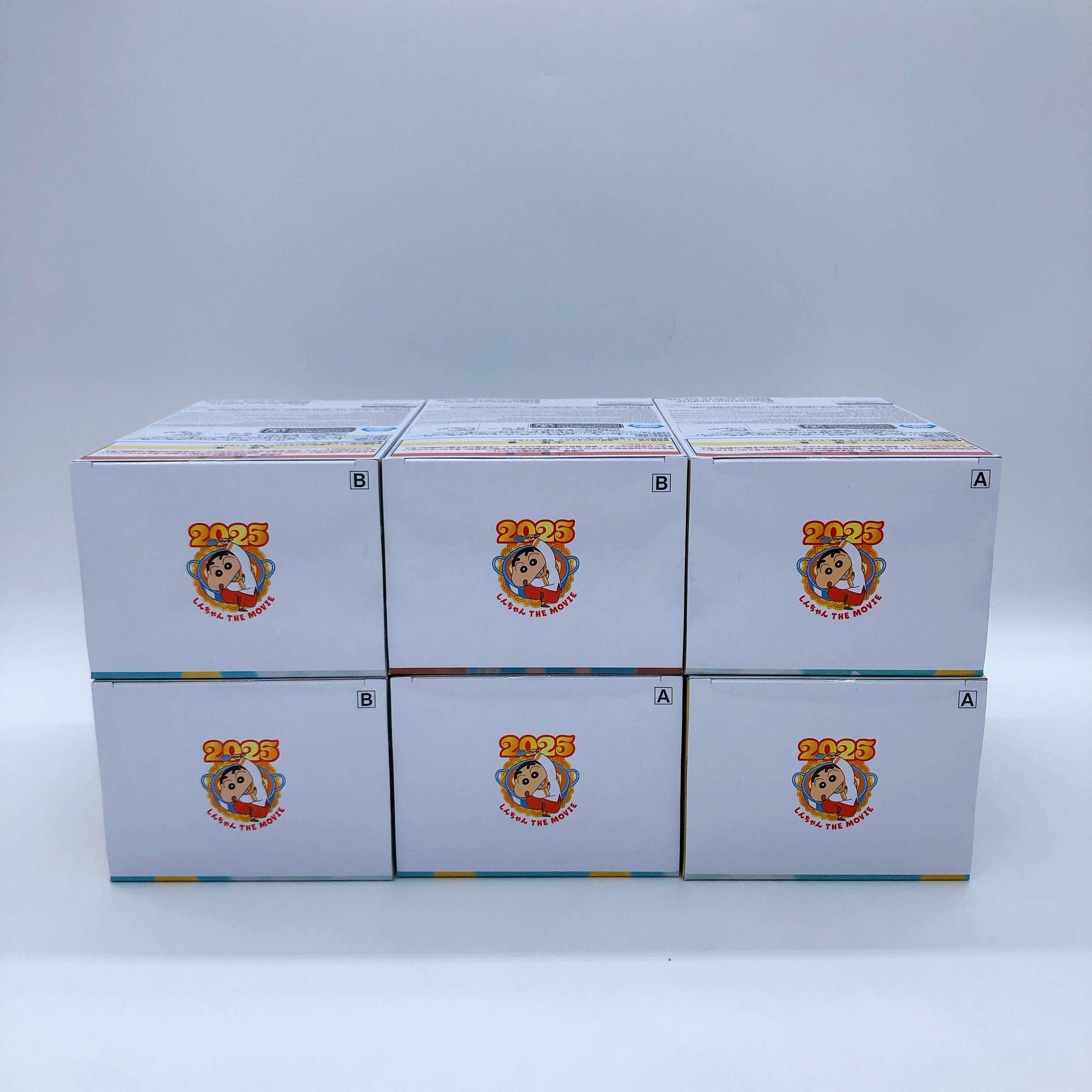 Crayon Shin-chan The Movie Kasukabe Dancers Figure SET of 6 Japan Sealed NEW