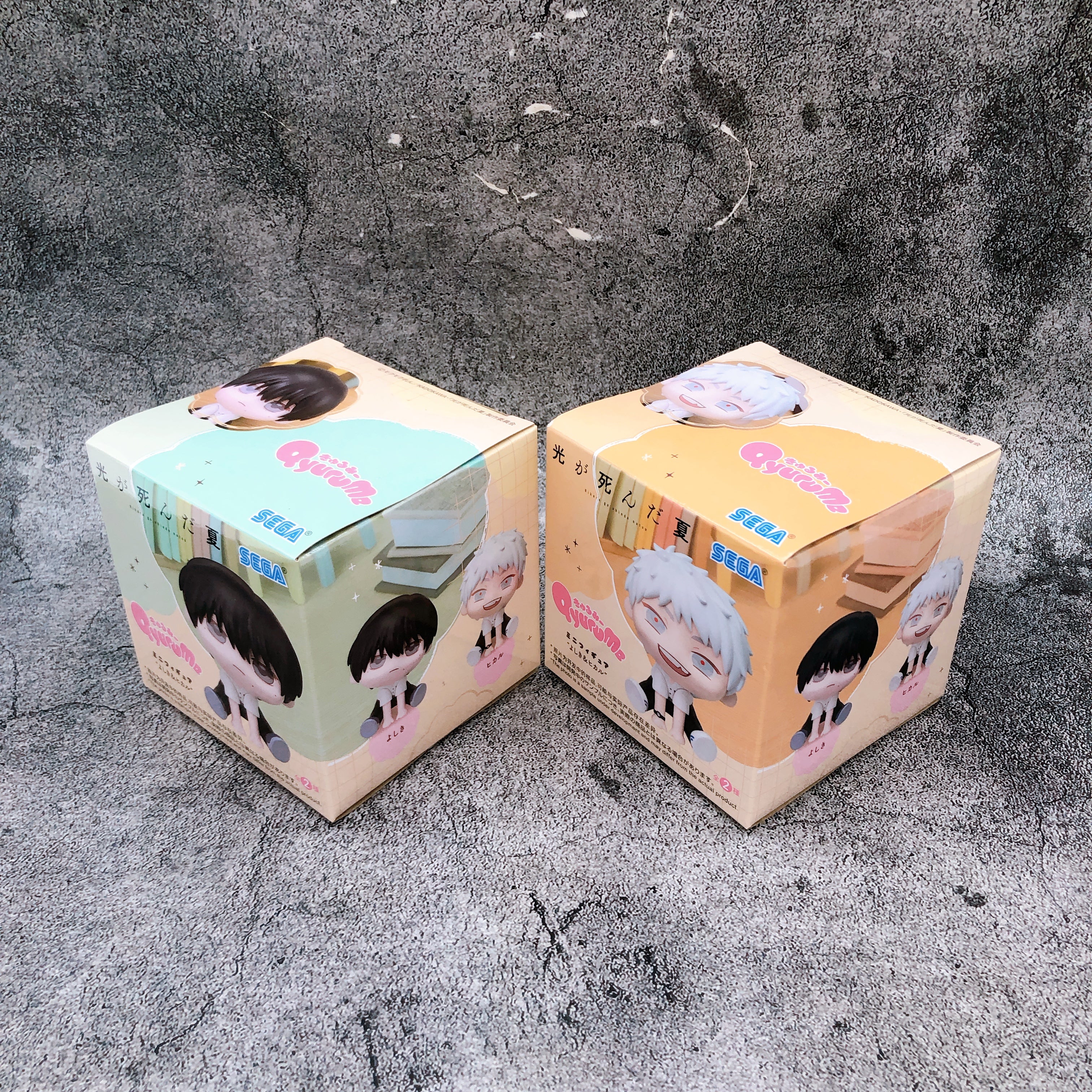 The Summer Hikaru Died Yoshiki Hikaru SET of 2 Qyurume Mini Figure SEGA Japan