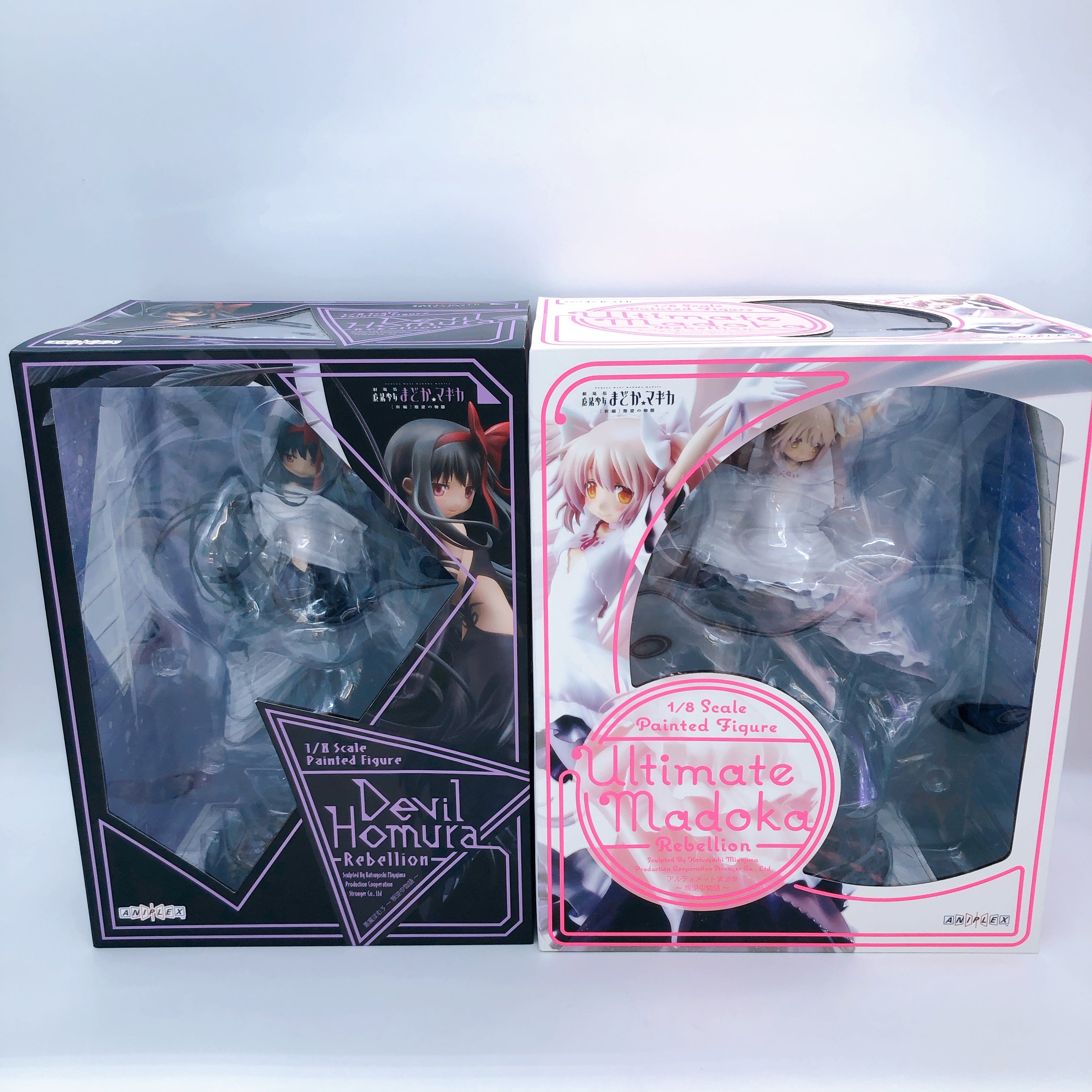 Puella Magi Madoka Magica Ultimate Madoka Demon Homura 1/8 Figure SET