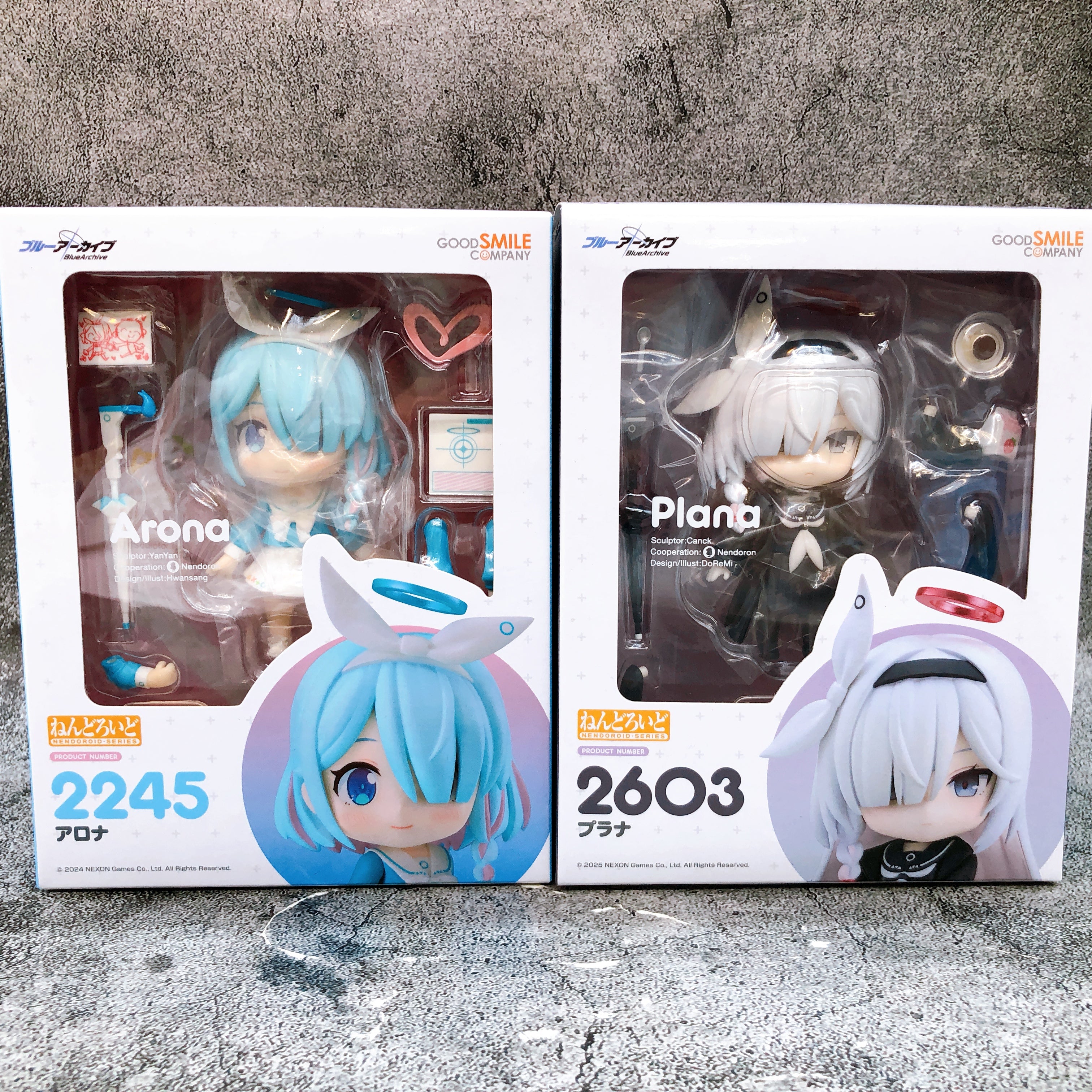 Blue Archive Arona & Plana Nendoroid 2245 2603 SET Good Smile Action Figure NEW