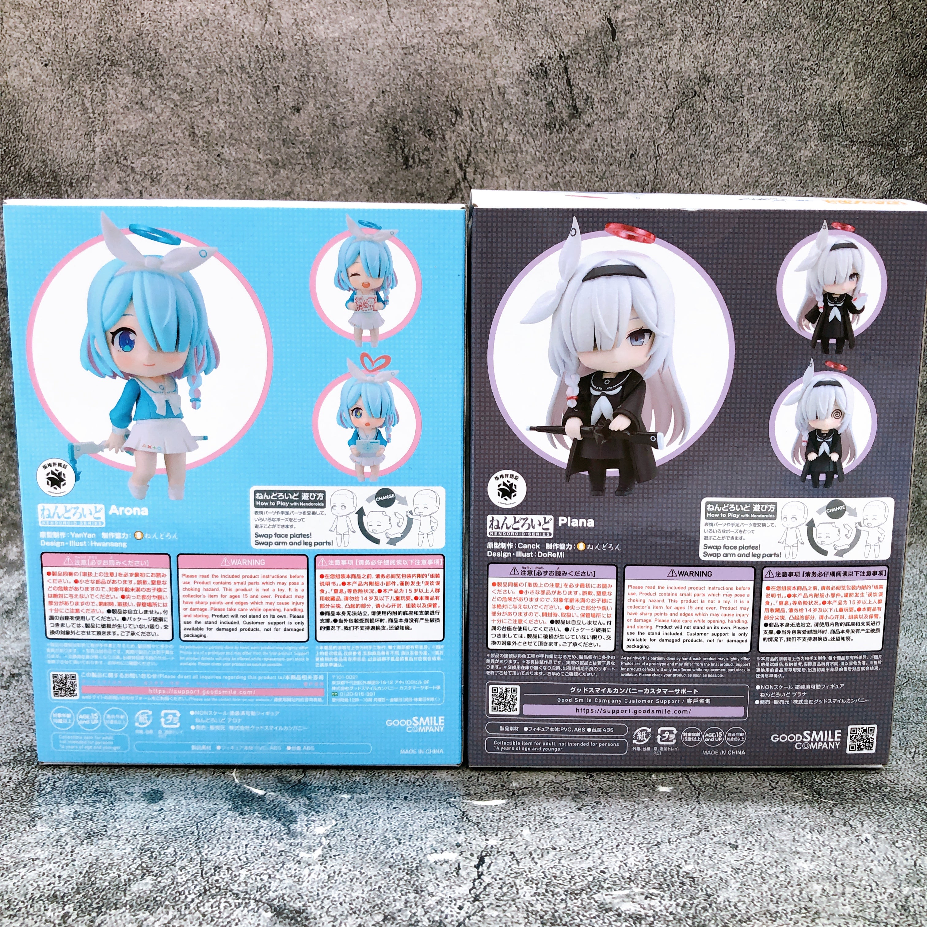 Blue Archive Arona & Plana Nendoroid 2245 2603 SET Good Smile Action Figure NEW