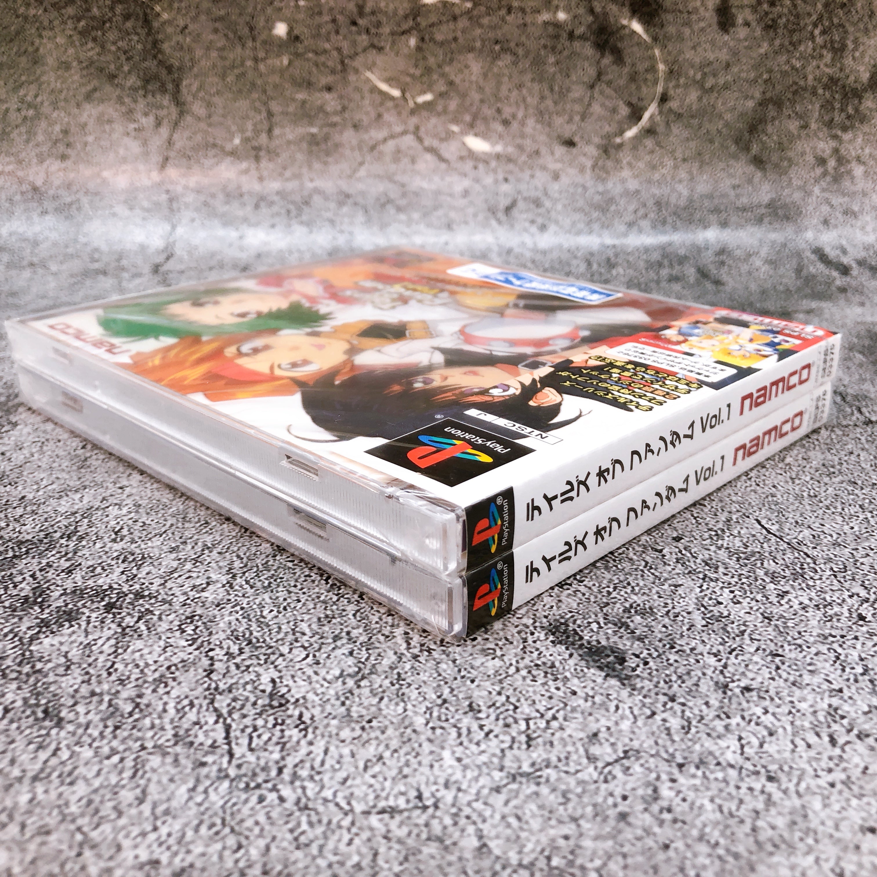 Playstation SET of Tales of Fandom Vol.1 Cress & Mint ver. PS1 Game Sealed New