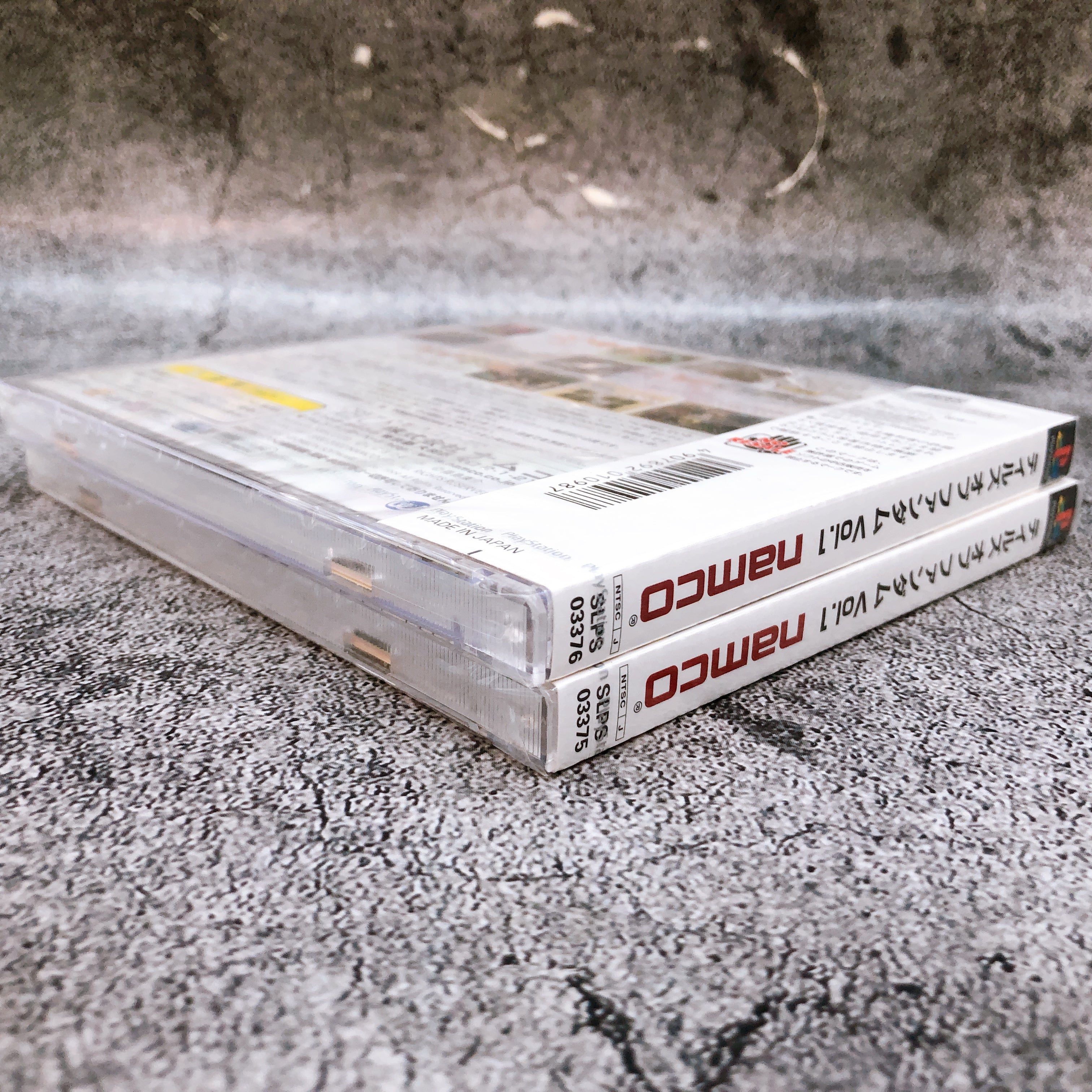 Playstation SET of Tales of Fandom Vol.1 Cress & Mint ver. PS1 Game Sealed New